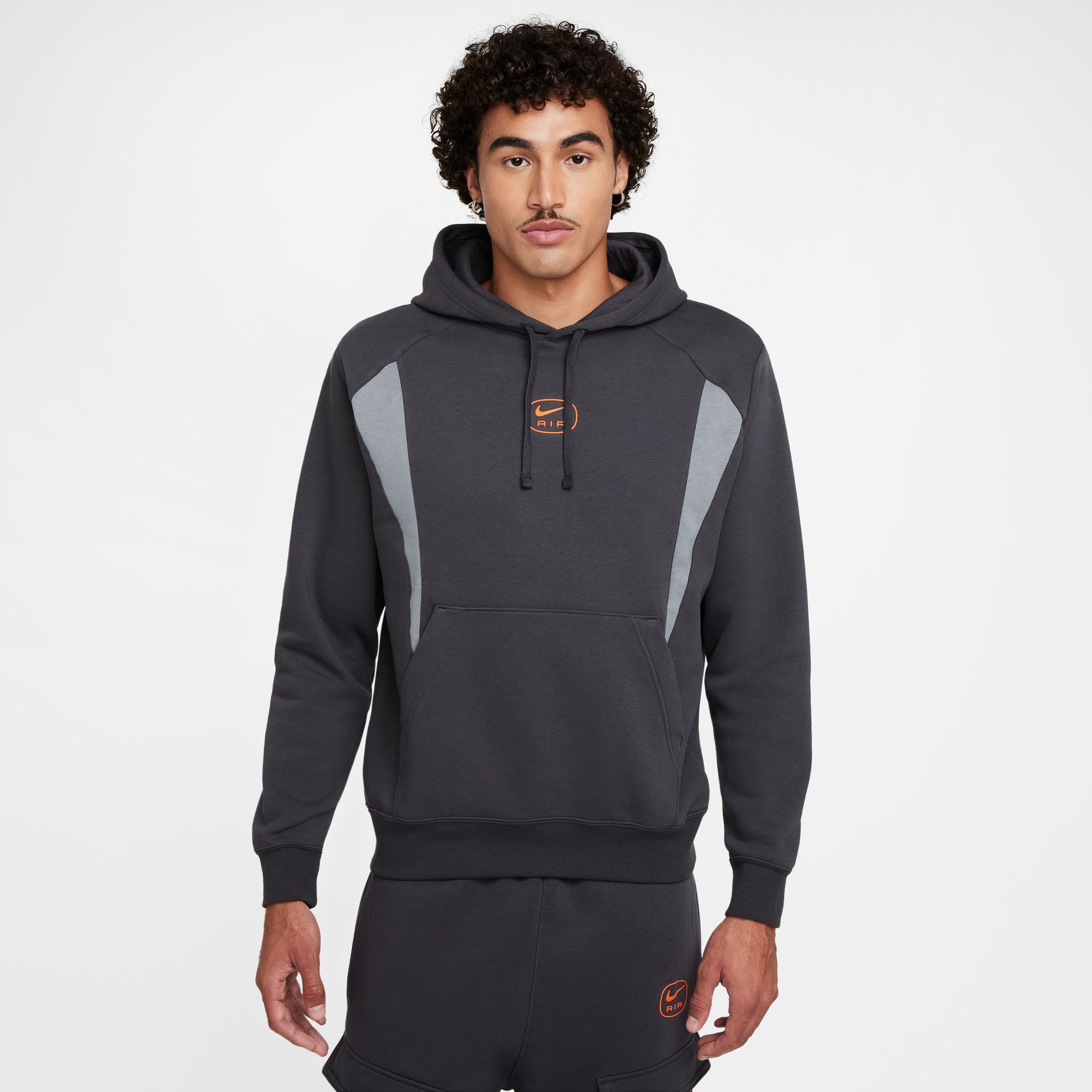 Nike Air Pullover Erkek Gri Günlük Sweatshirt