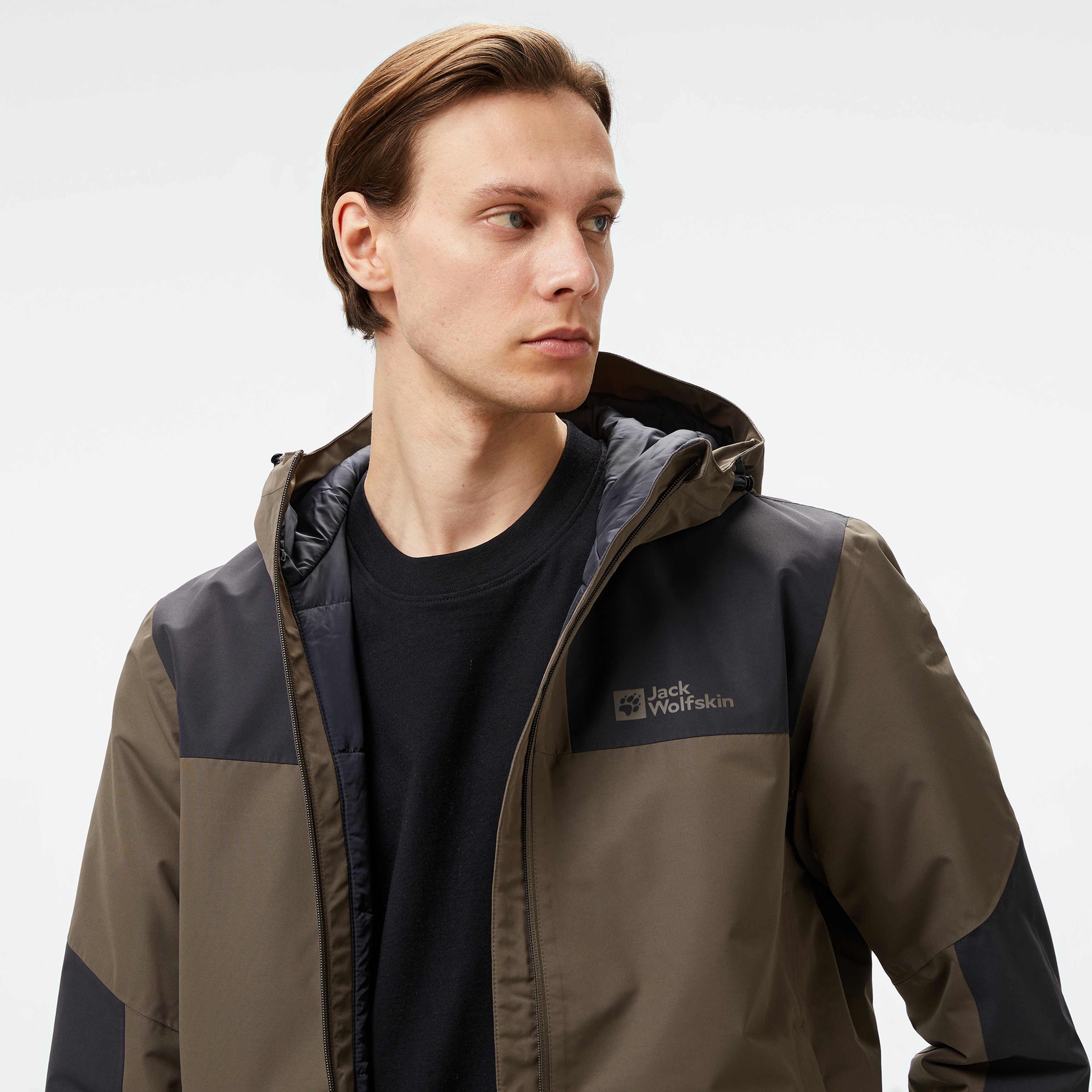 Jack Wolfskin Texapore Fiber insulated Erkek Kahverengi Ceket