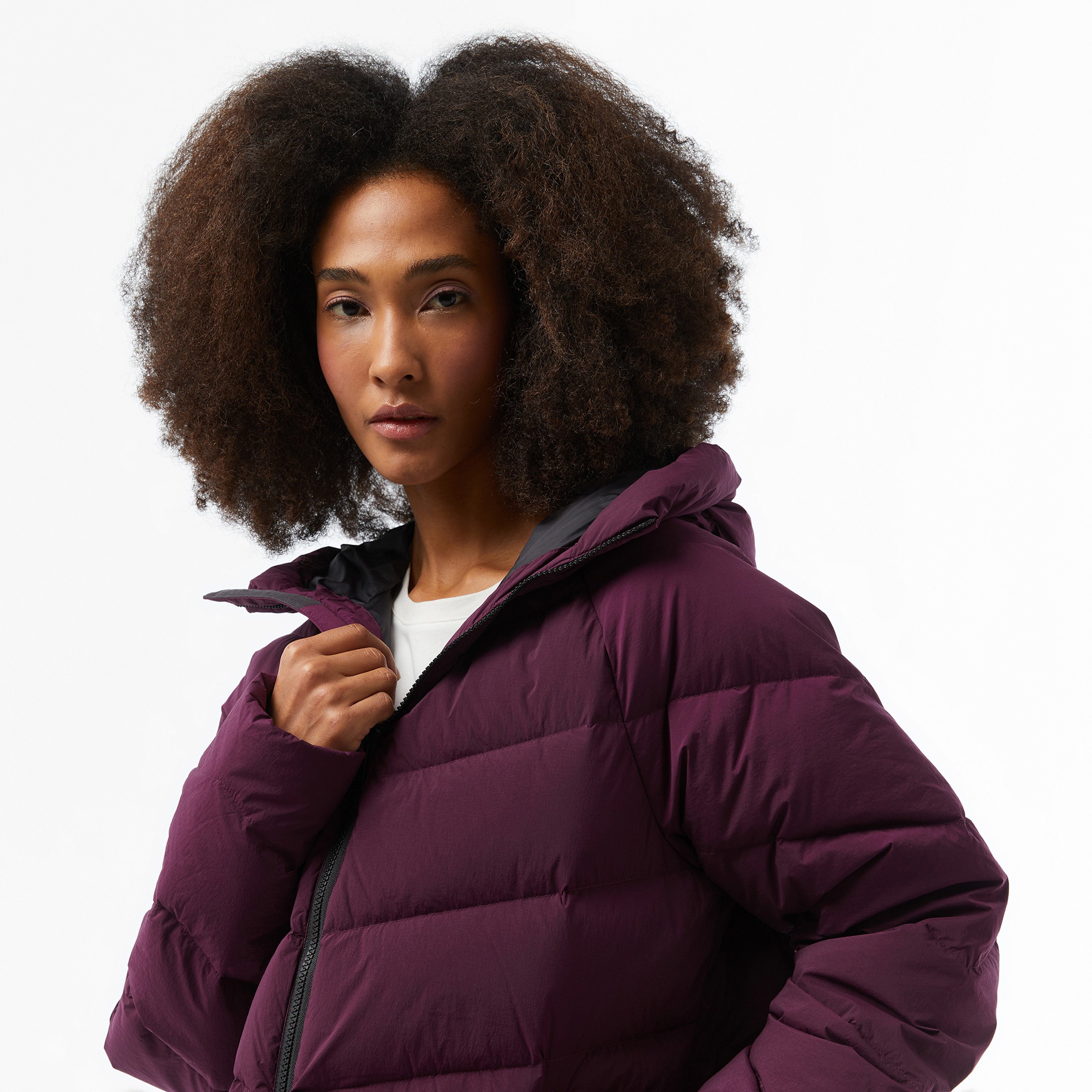 Jack Wolfskin Down insulated Kadın Bordo Mont