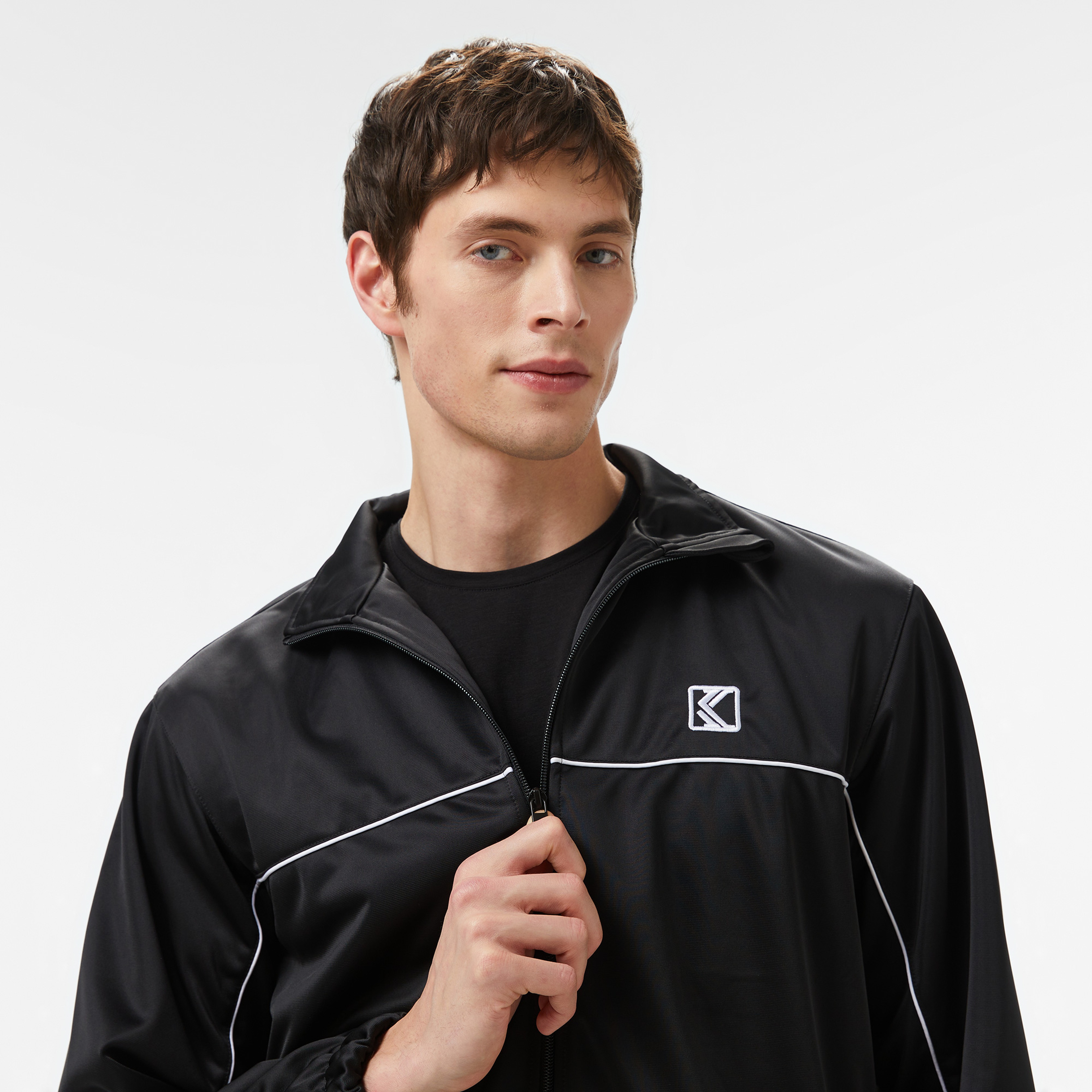 Karl Kani Og Track Erkek Siyah Ceket