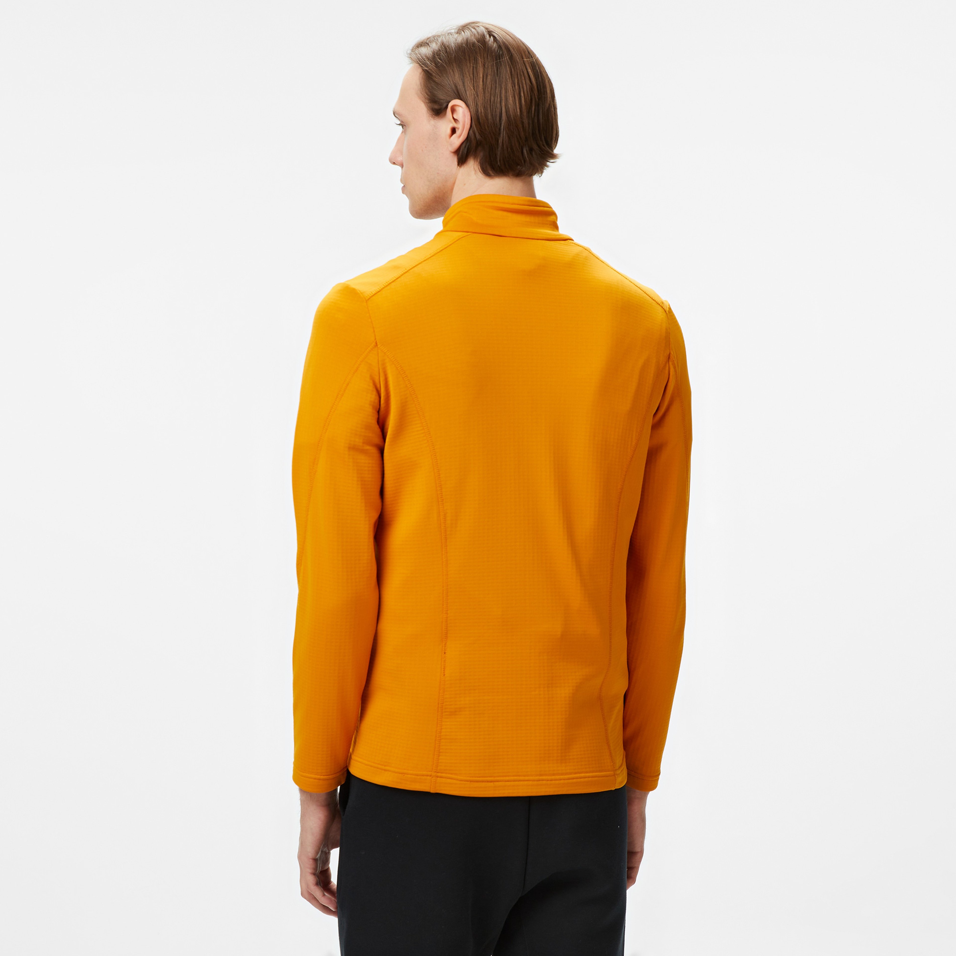 Jack Wolfskin Fleece Erkek Turuncu Ceket