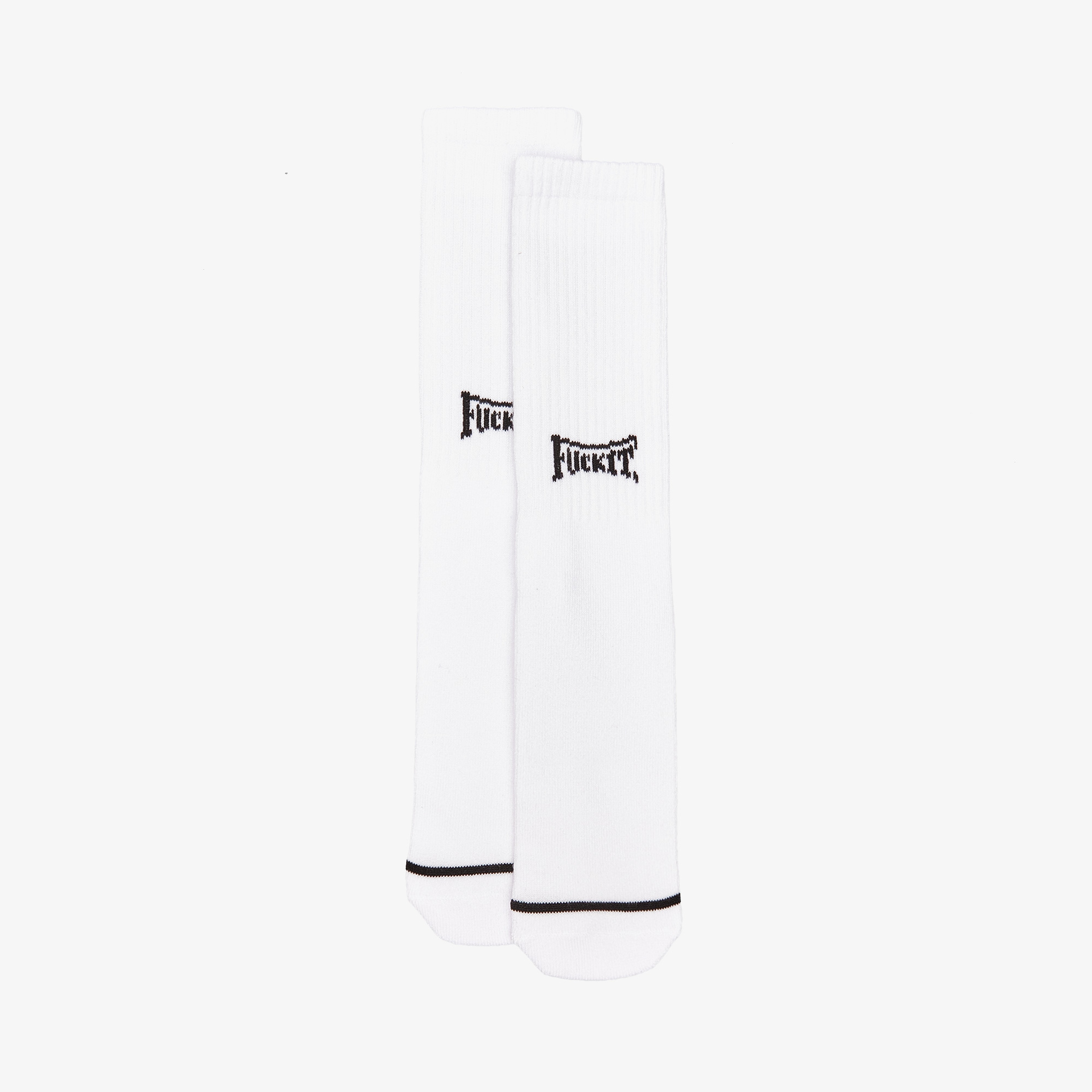 HUF Arched Fuck It Crew Erkek Beyaz Çorap