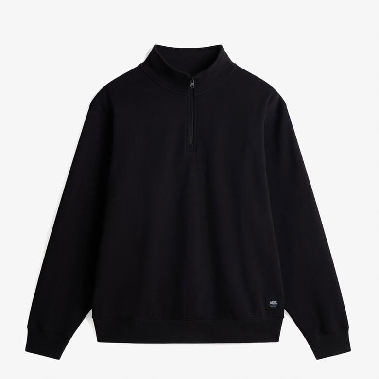 Vans Original Standards Loose Qzıp Erkek Siyah Sweatshirt
