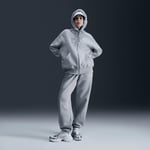 Nike Sportswear Phoenix Fleece Oversize Kadın Gri Eşofman Üstü