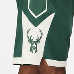 Nike Milwaukee Bucks Erkek Yeşil Basketbol Şortu