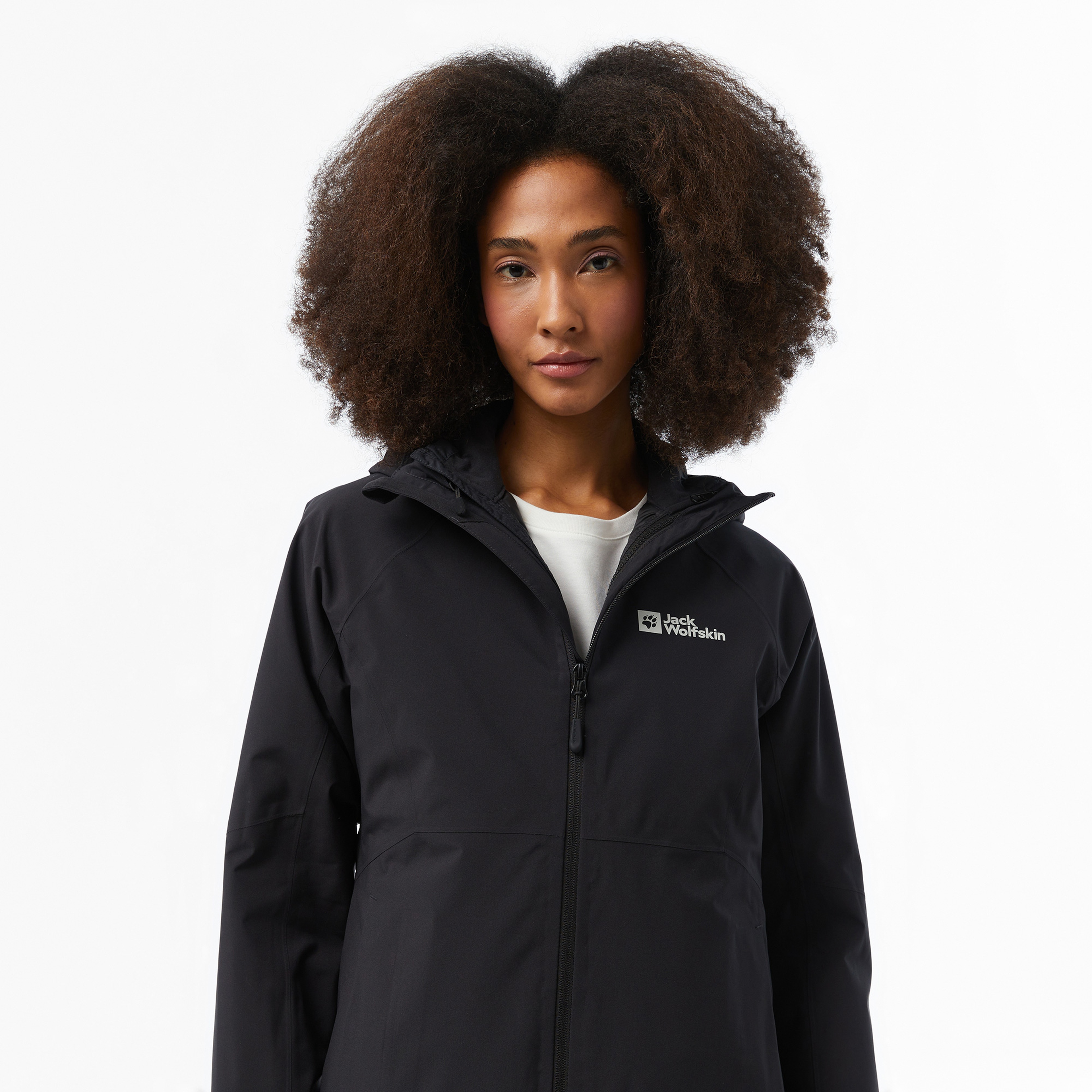 Jack Wolfskin Texapore 3İn1 Kadın Siyah Ceket