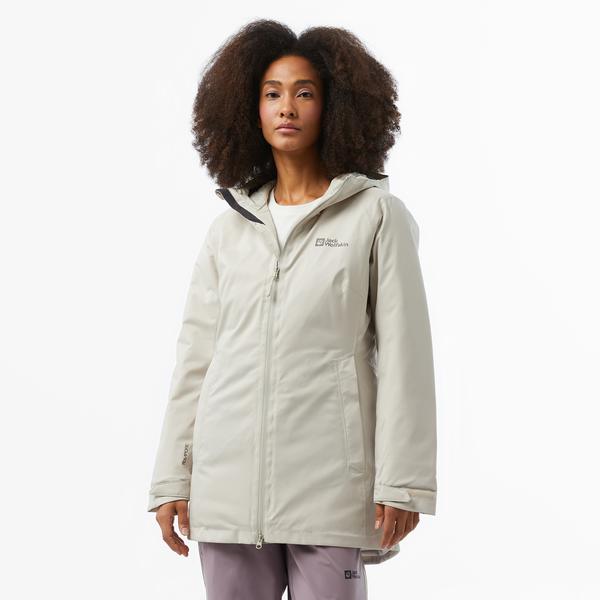 Jack Wolfskin Texapore Fiber insulated Kadın Gri Ceket