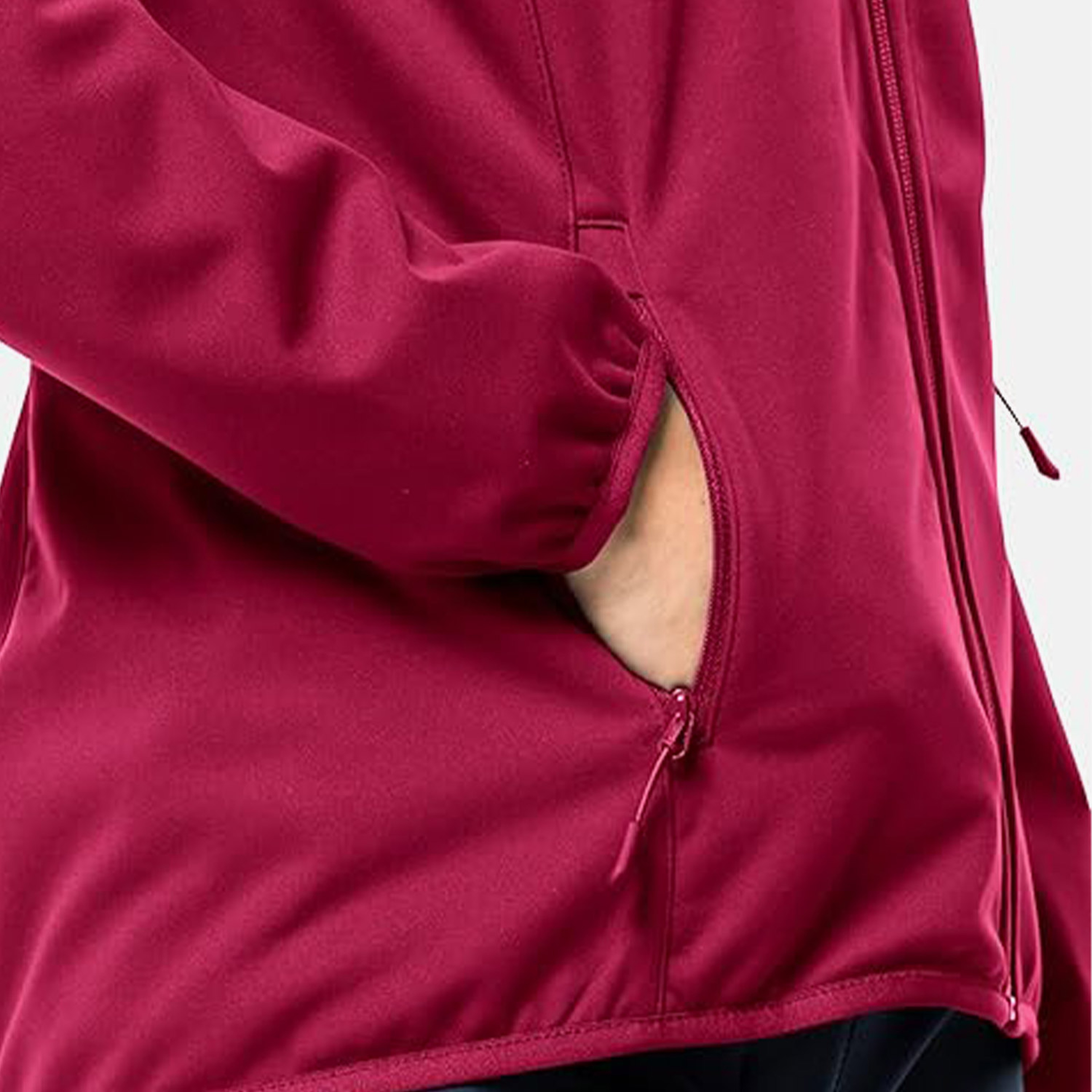 Jack Wolfskin Texashield Core Kadın Kırmızı Ceket