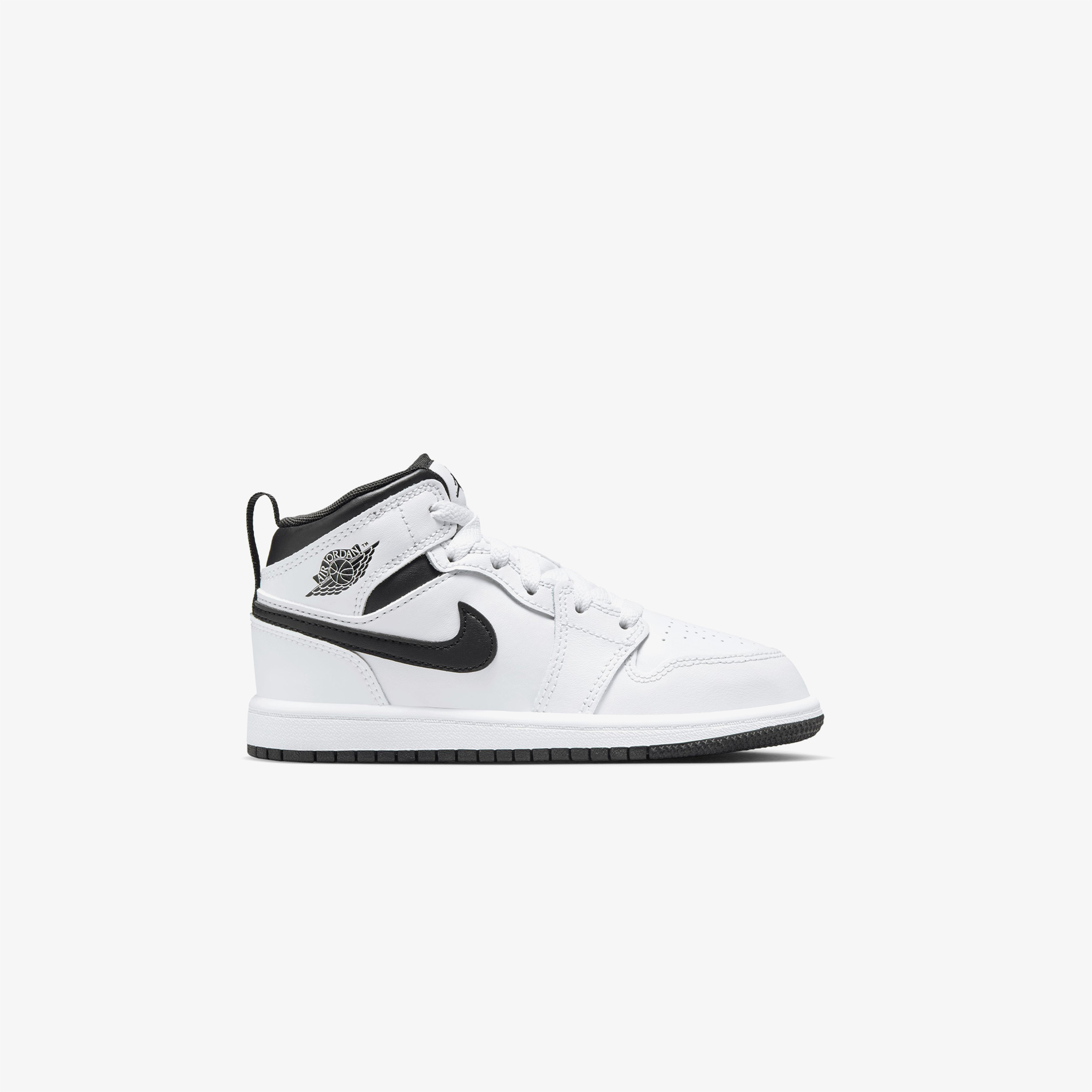 Jordan 1 Mid Çocuk Beyaz Spor Ayakkabı