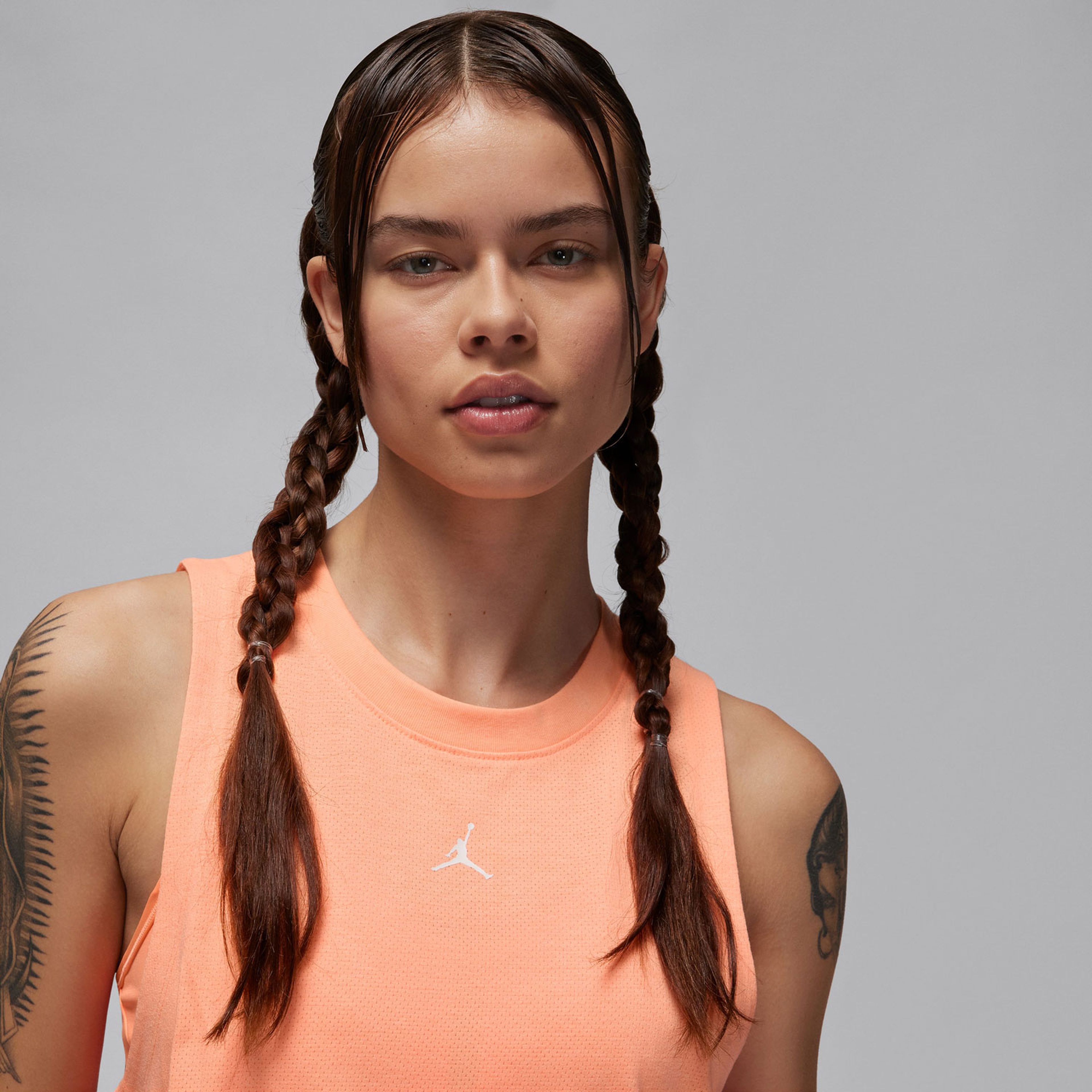 Jordan Diamond Sport Kadın Turuncu Kolsuz T-Shirt