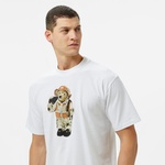 Market Hunter Bear Erkek Beyaz T-Shirt