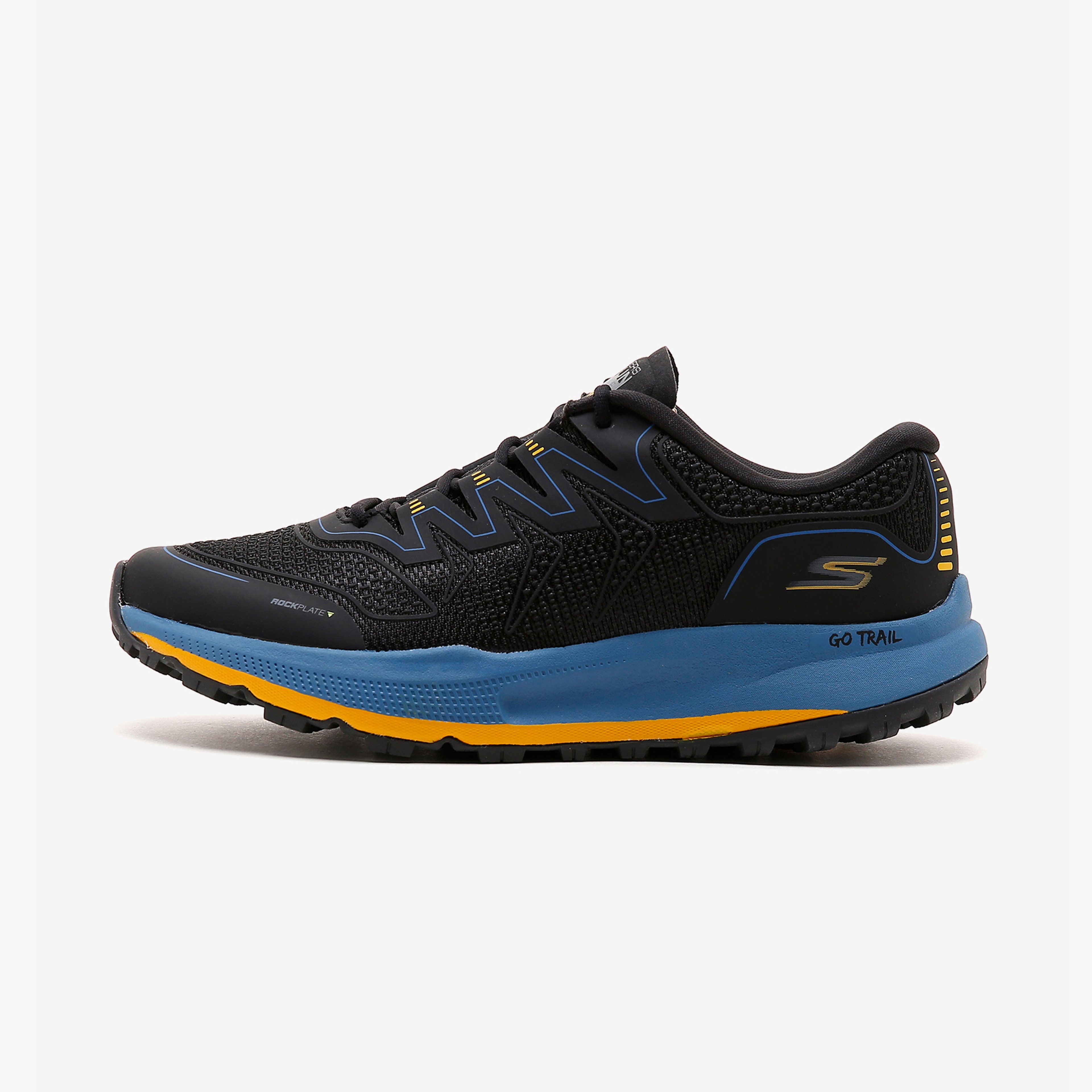 Skechers Go Run Pulse Trail - Boulder Erkek Gri Koşu Ayakkabısı