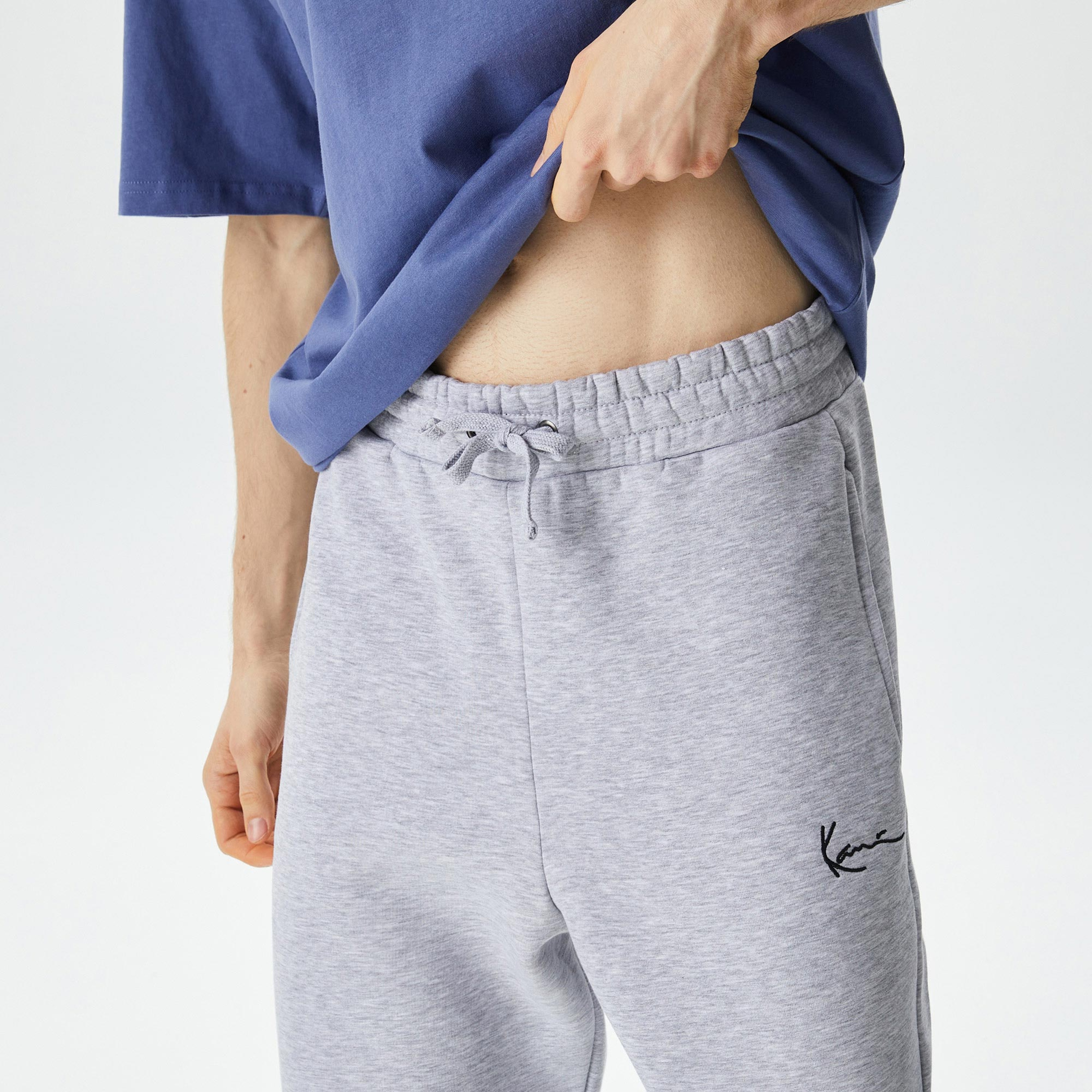 Karl Kani Small Signature Essential Erkek Gri Pantolon