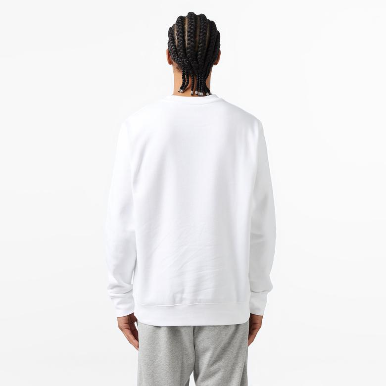 Nike Sportswear Club Crew Erkek Beyaz Sweatshirt