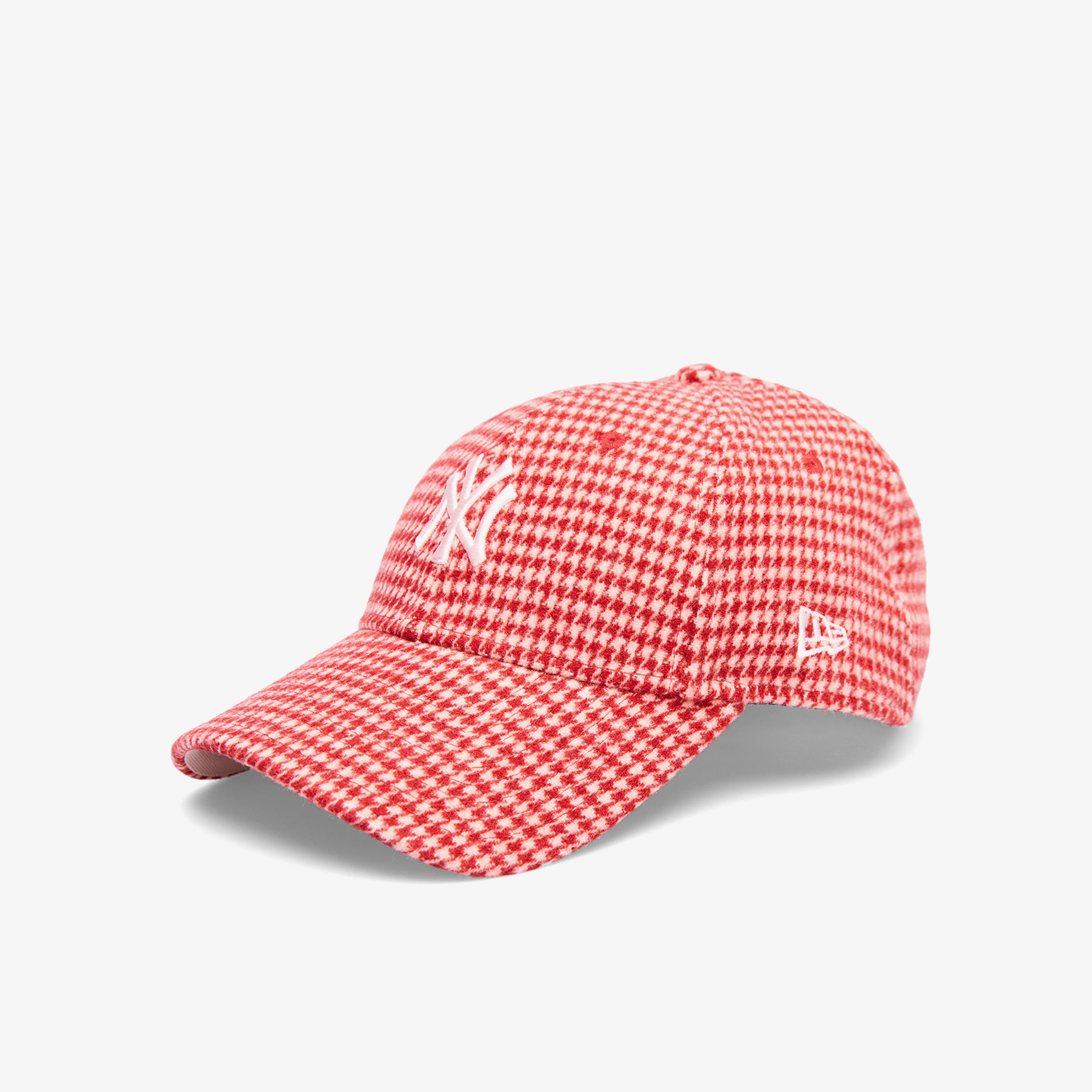 New Era Houndstooth 9Forty Neyyan Pnksca Kadın Pembe Şapka