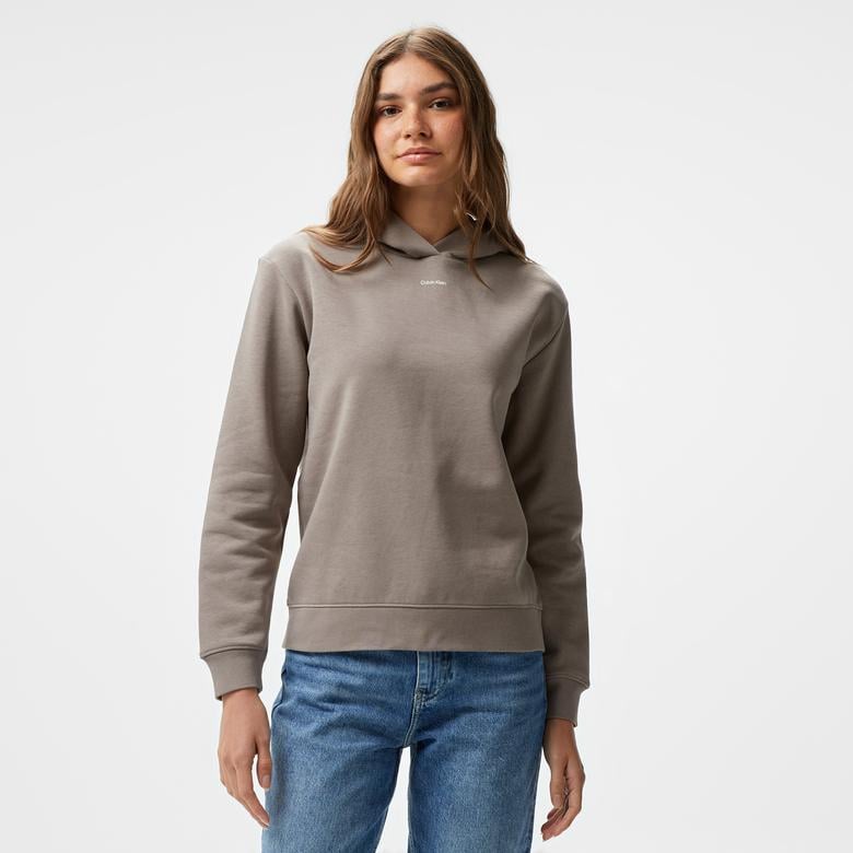 Calvin Klein Kadın Gri Sweatshirt