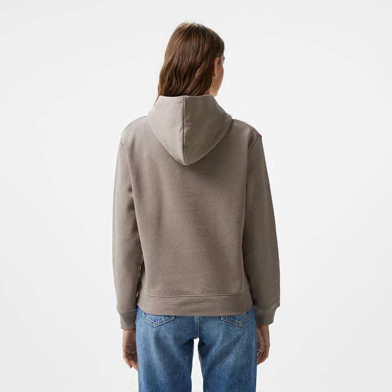 Calvin Klein Kadın Gri Sweatshirt