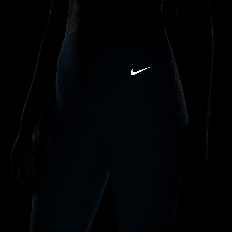 Nike Dri-Fit Universa Kadın Mavi Tayt