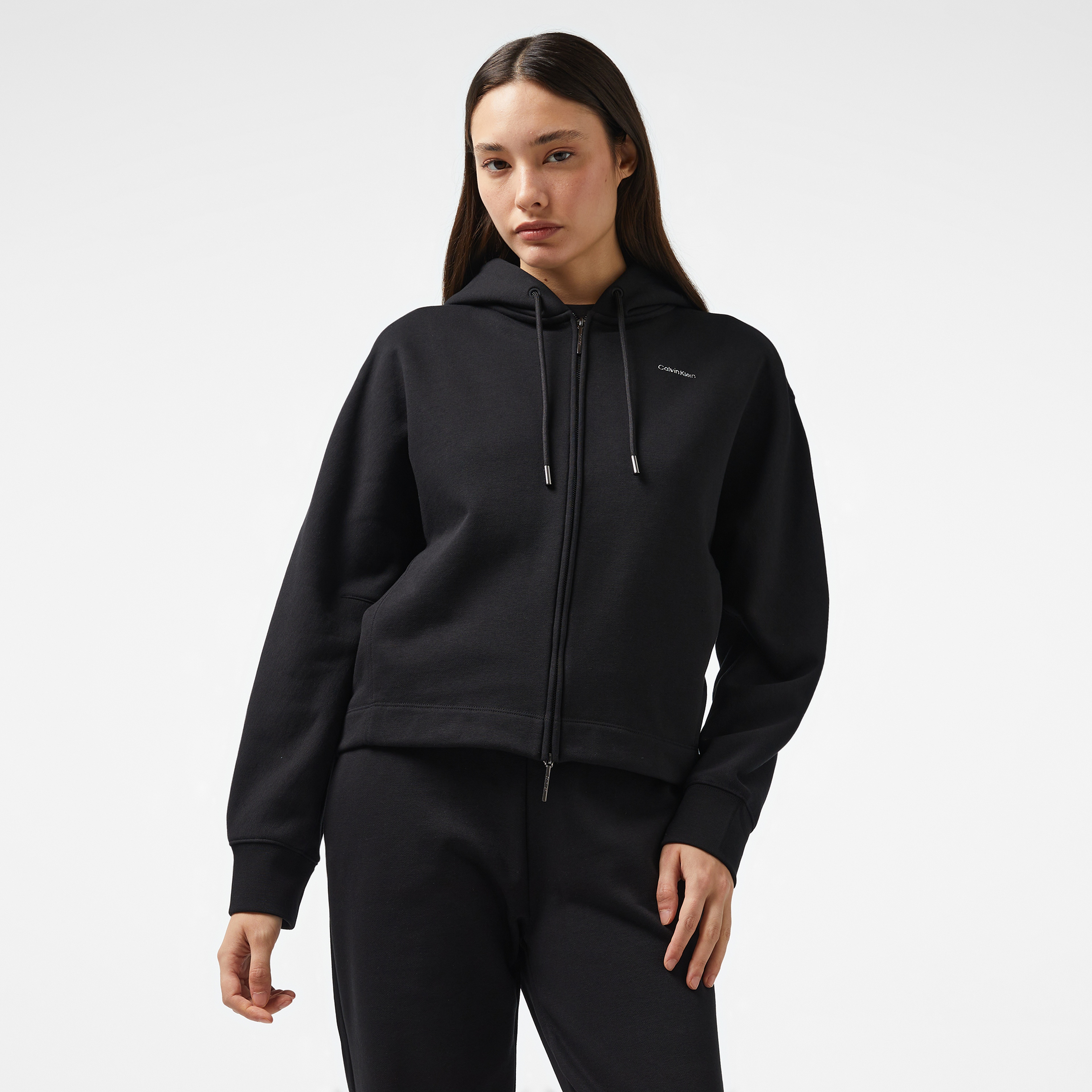 Calvin Klein Kadın Siyah Sweatshirt