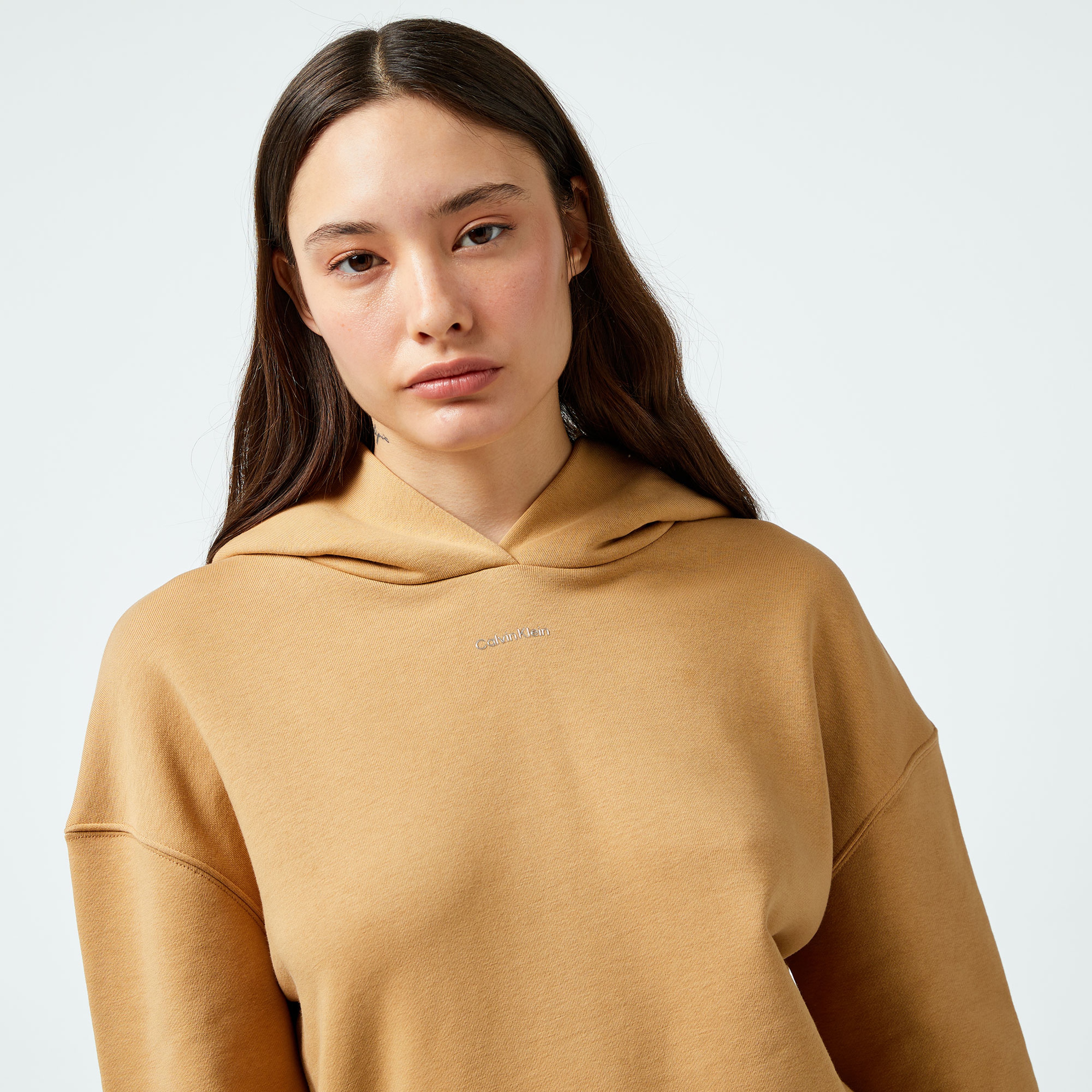 Calvin Klein Kadın Kahverengi Sweatshirt