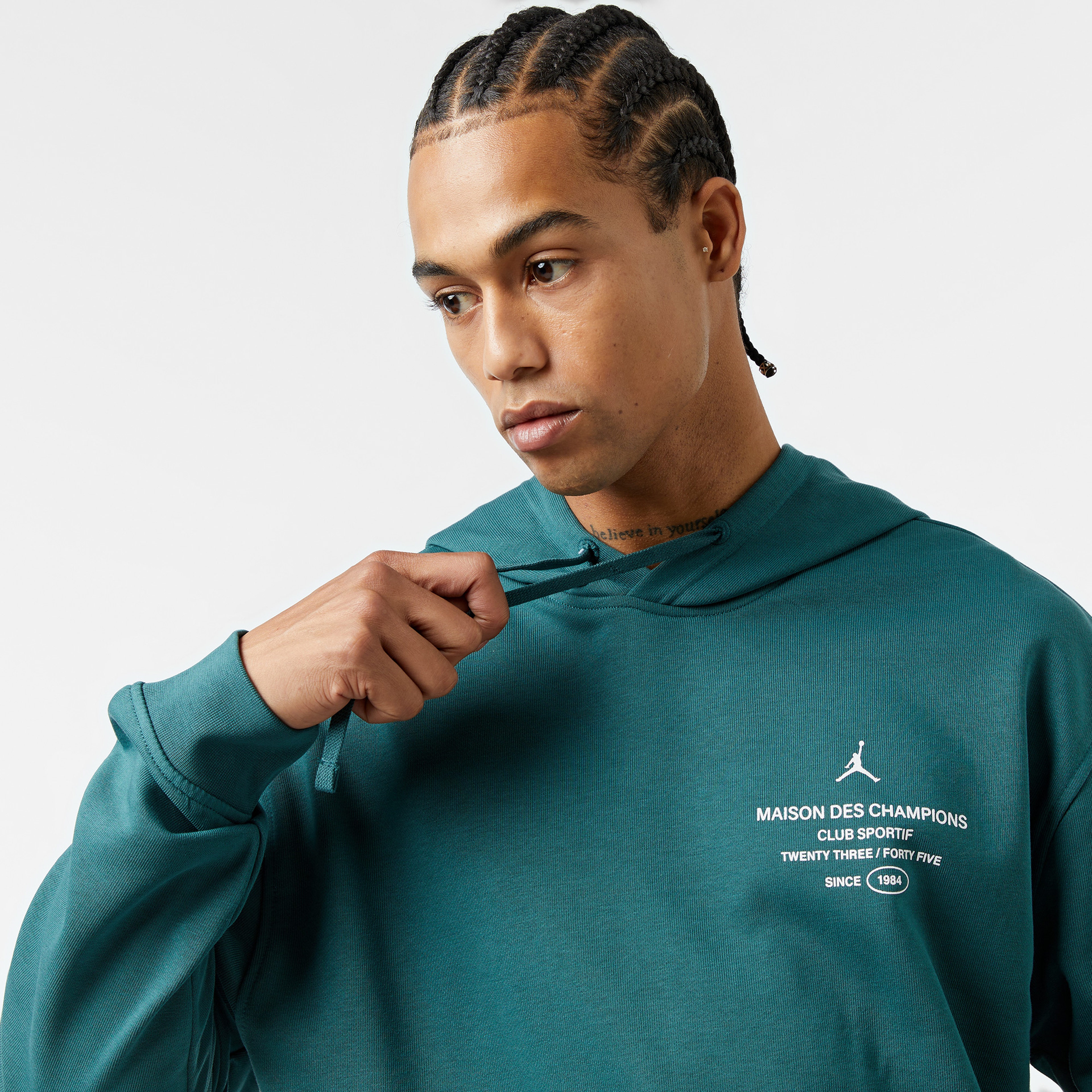 Jordan Sport Crossover Fleece Erkek Yeşil Sweatshirt