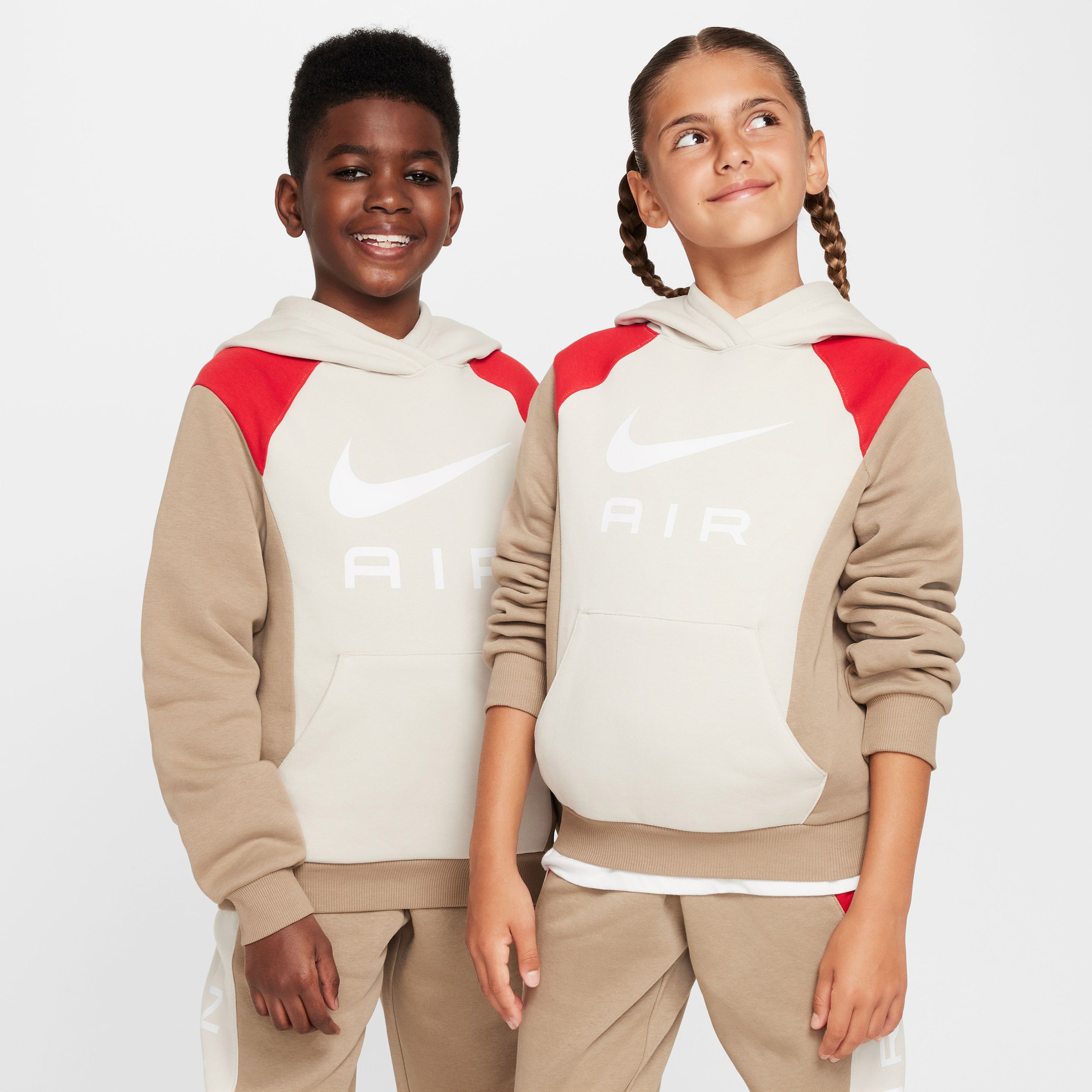 Nike Air Pullover Çocuk Haki Sweatshirt