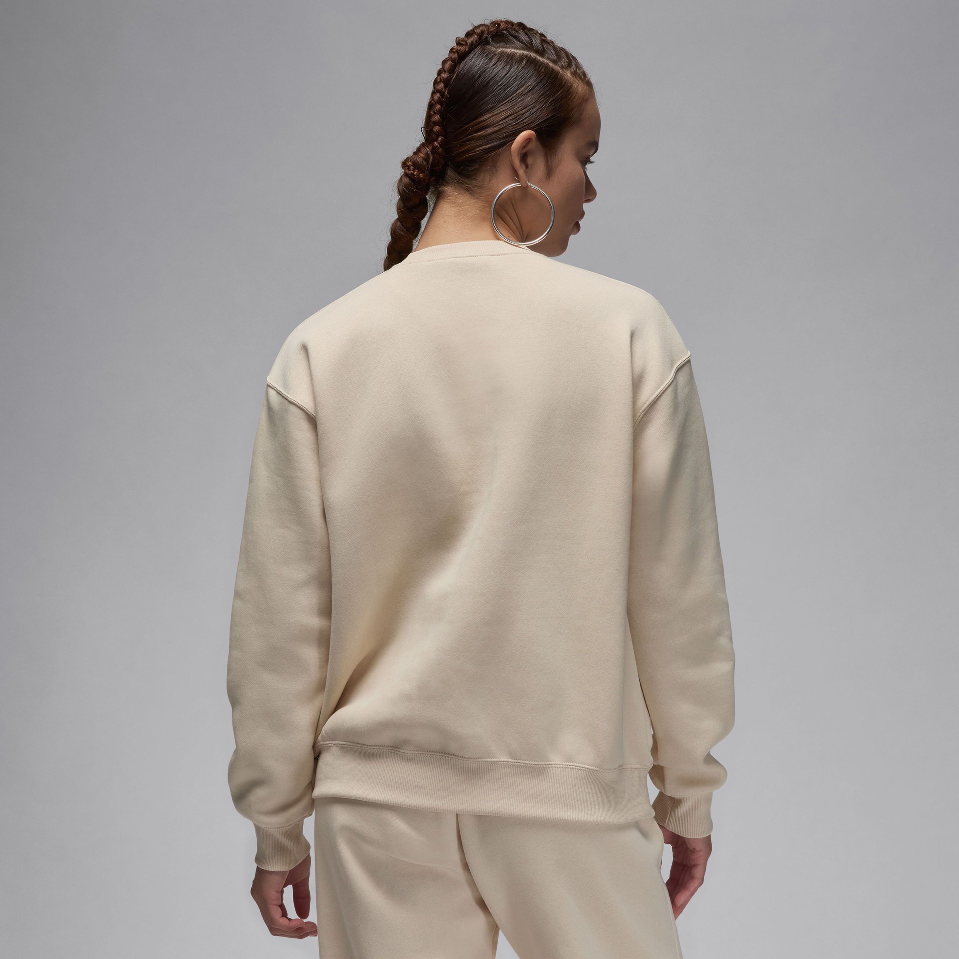 Jordan Brooklyn Fleece Gfx Kadın Kahverengi Sweatshirt