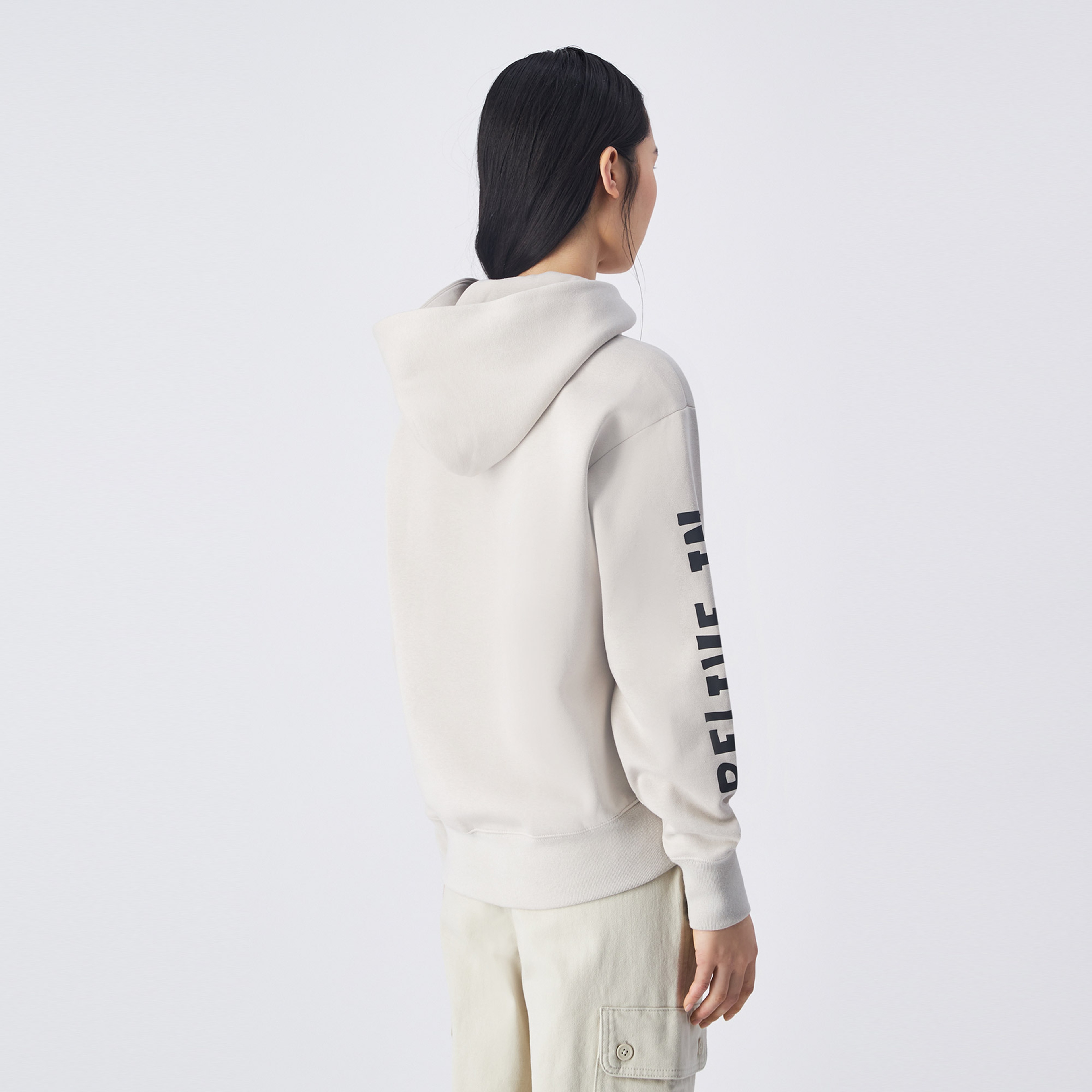 Champion Kadın Gri Sweatshirt