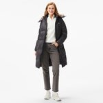 Calvin Klein Jeans Down Long Puffer Kadın Siyah Mont