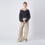 Champion Kadın Siyah Sweatshirt