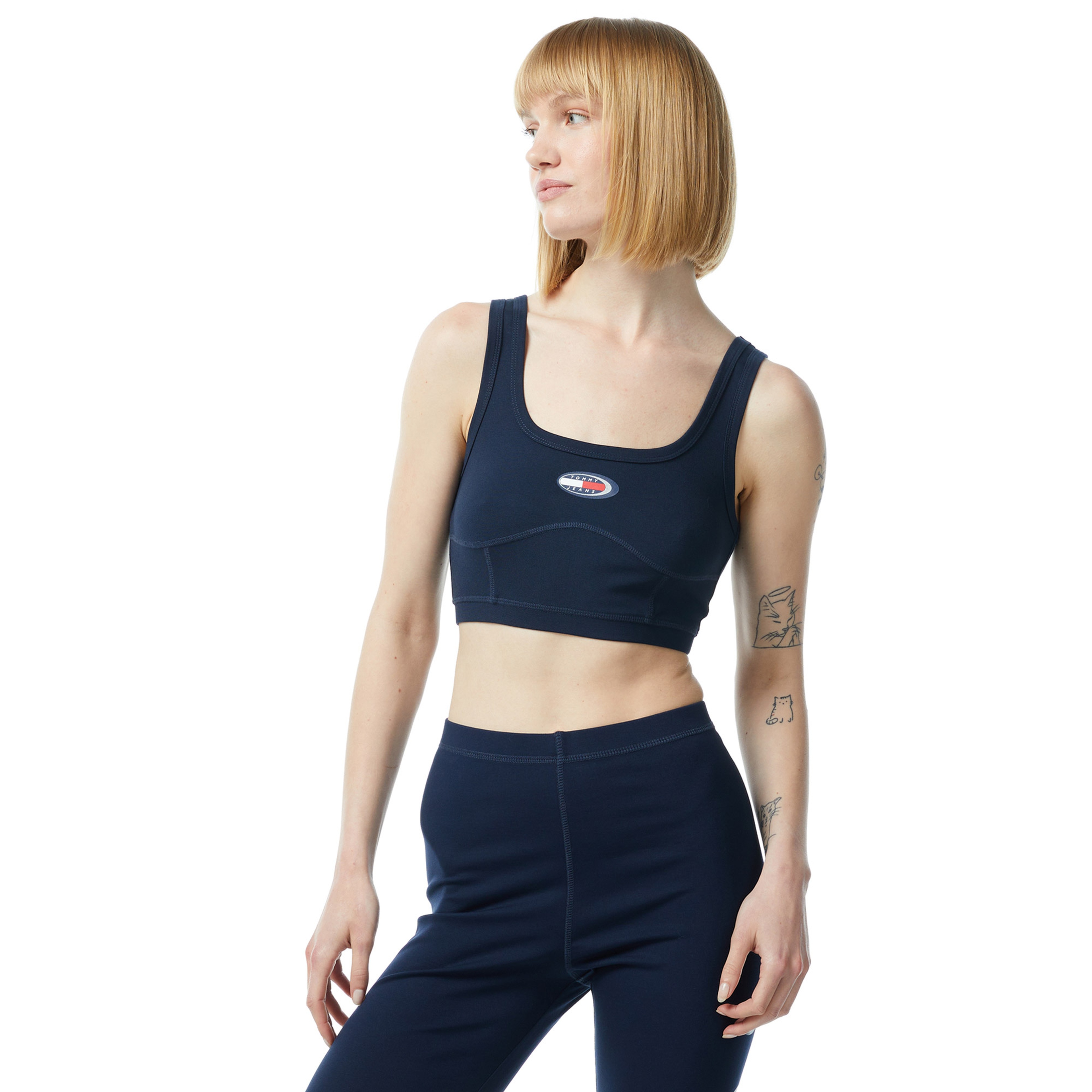 Tommy Jeans Archive Bralette Kadın Lacivert Bra