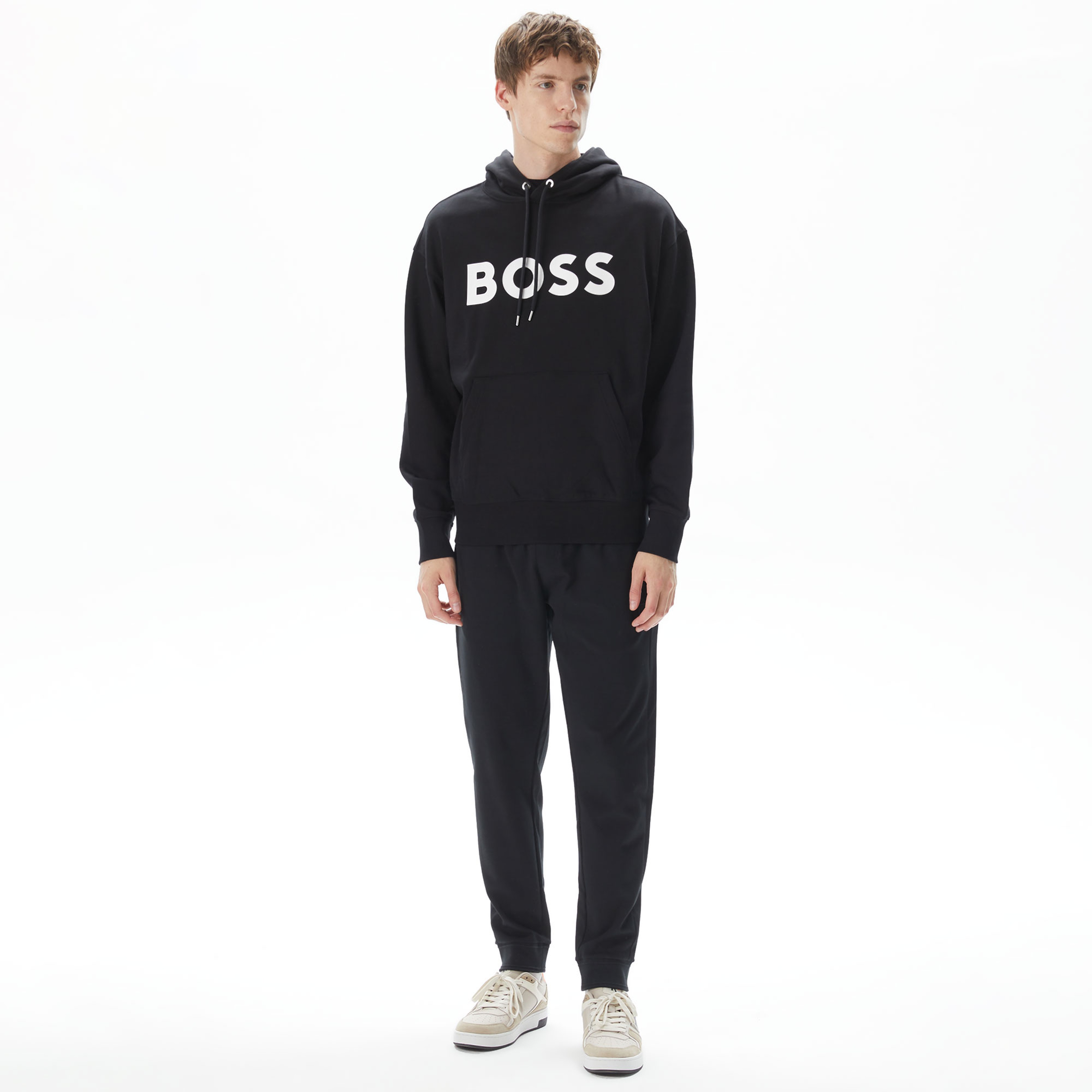 Boss Sullivan 16 Erkek Siyah Sweatshirt
