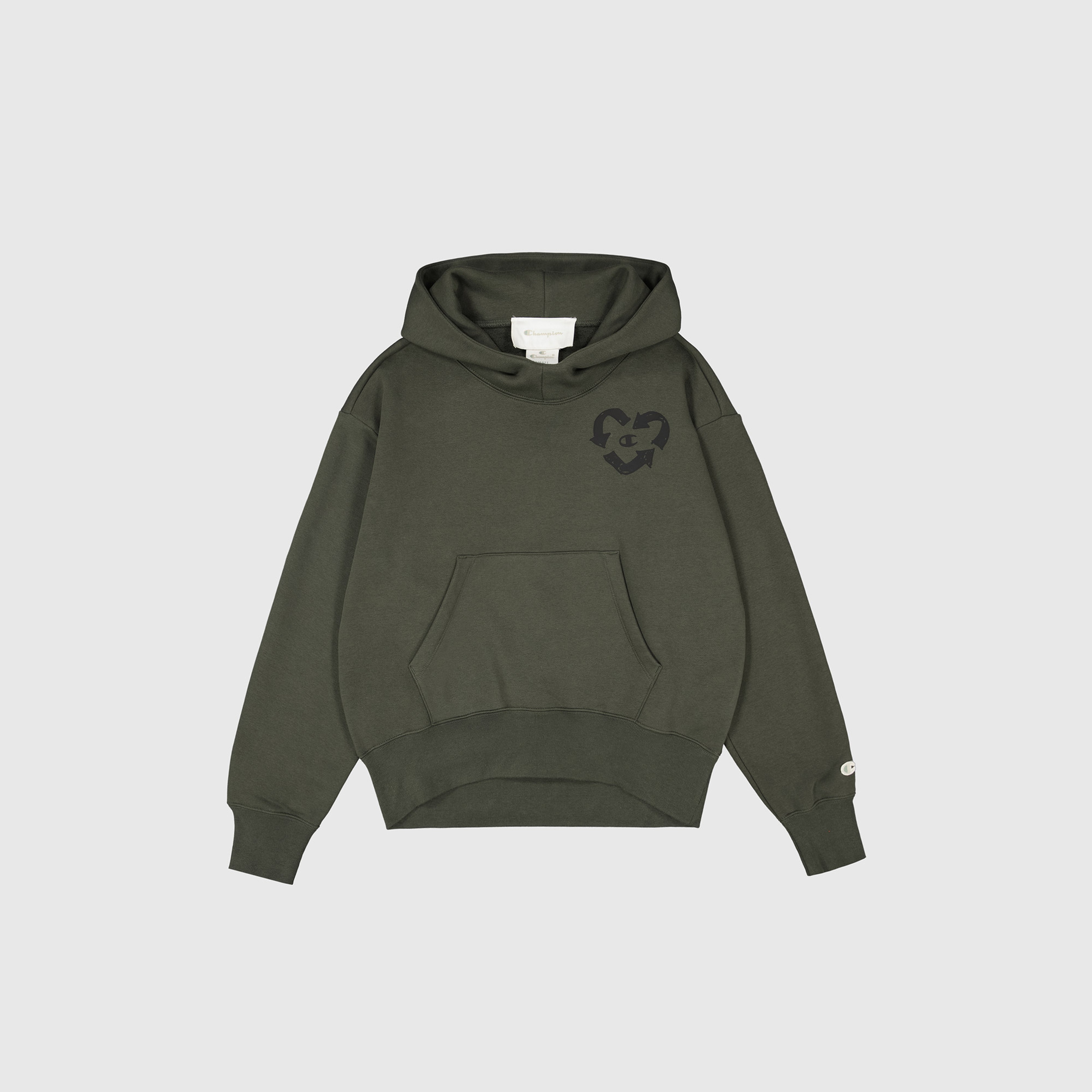 Champion Kadın Haki Sweatshirt