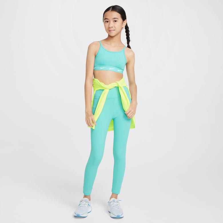 Nike Dri-Fit One Çocuk Yeşil Bra