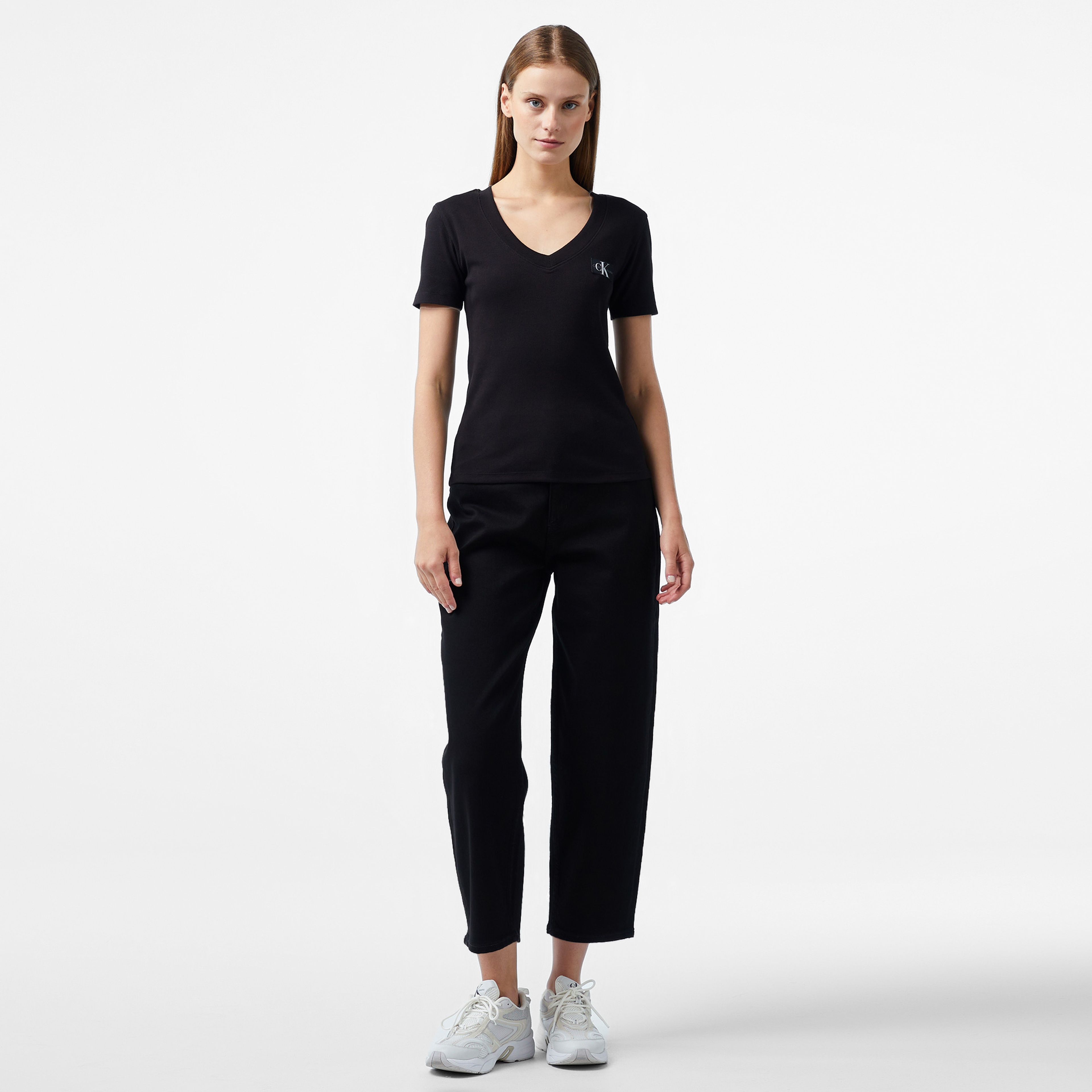 Calvin Klein Kadın Mavi Jean