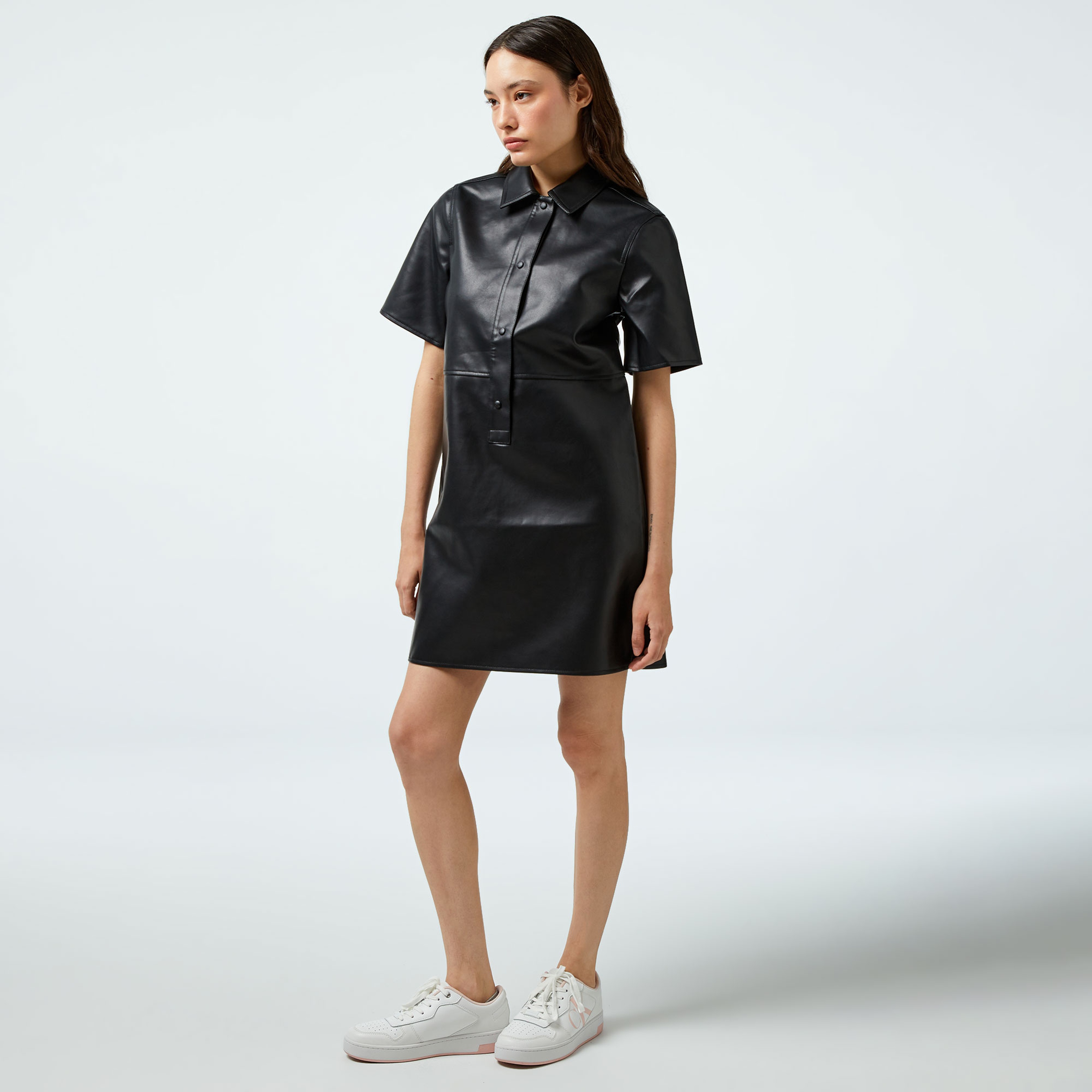 Calvin Klein Jeans Kadın Siyah Elbise