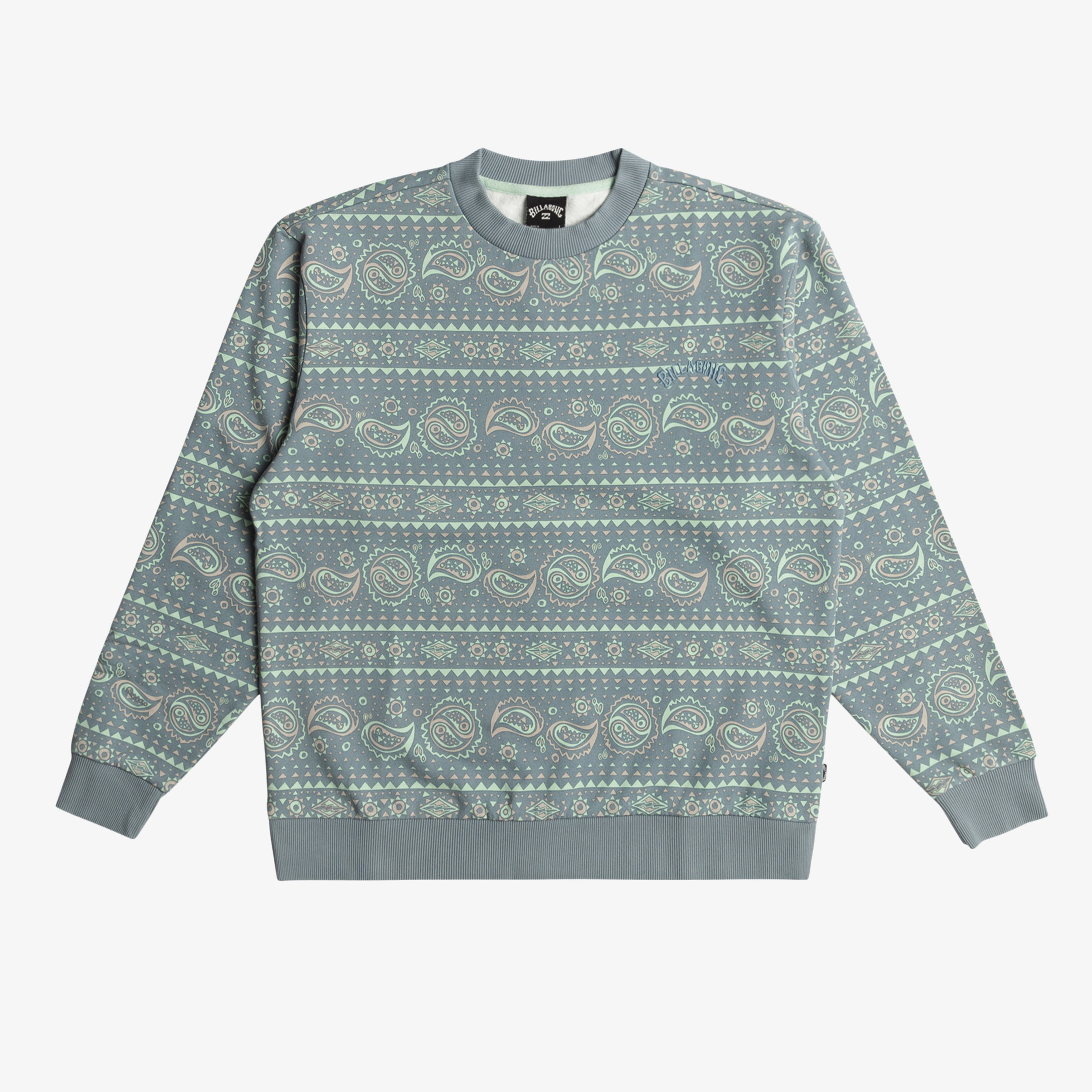 Billabong Halfrack Crew Fleece Erkek Mavi Sweatshirt
