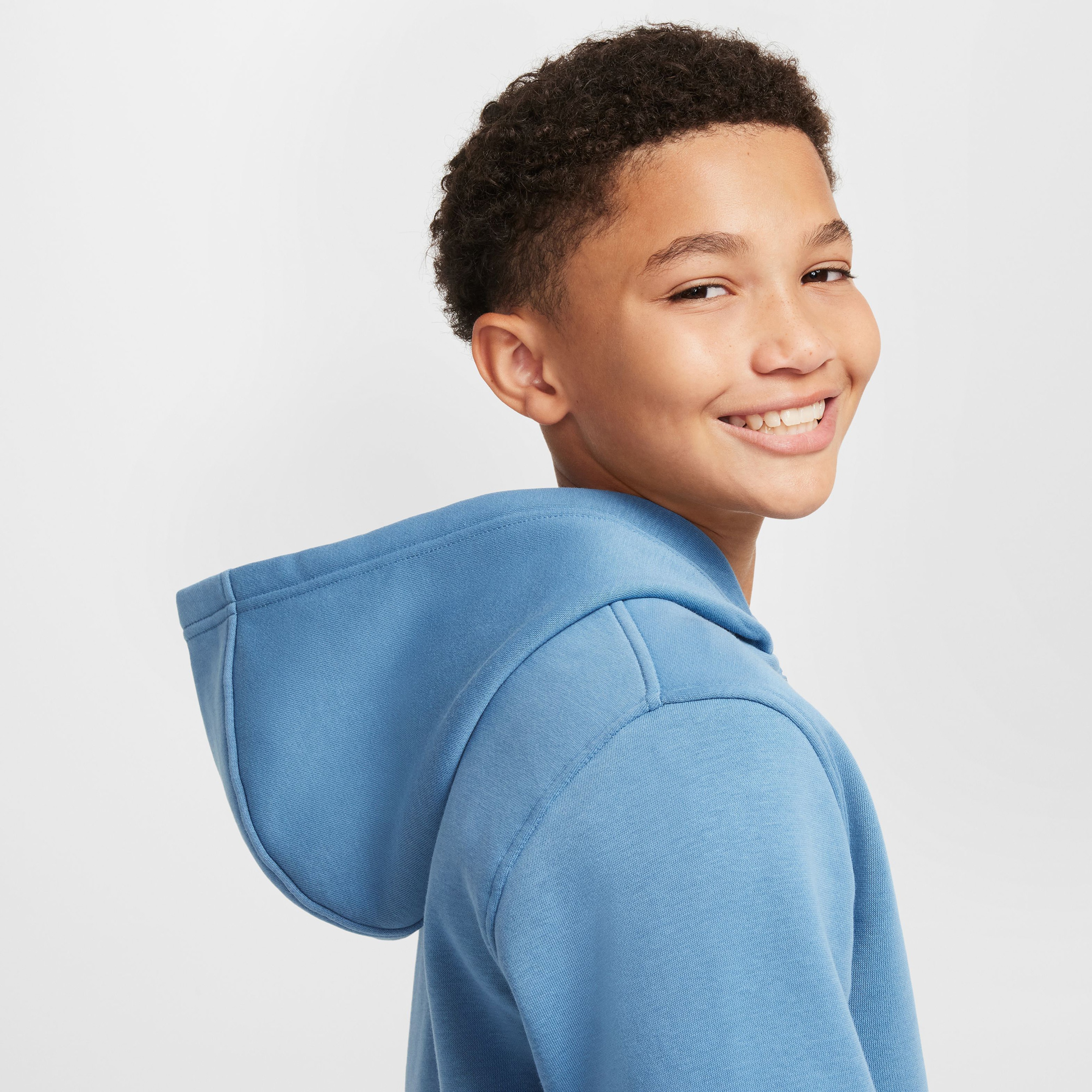 Nike Sportswear Club Fleece Çocuk Mavi Sweatshirt