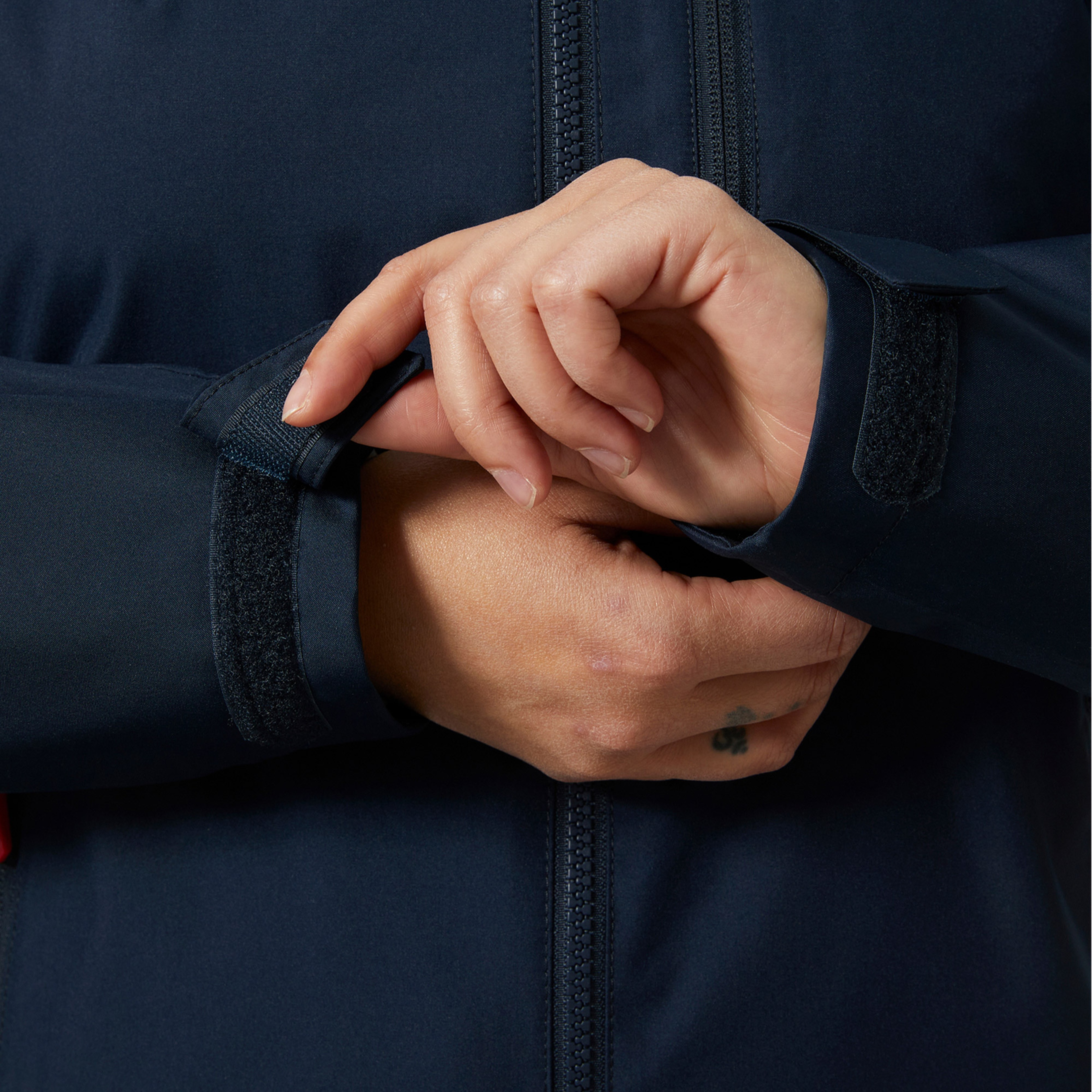 Helly Hansen Crew Hooded Midl 2.0 Kadın Lacivert Mont