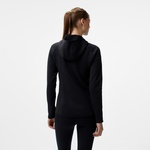 Jack Wolfskin Baiselberg Hooded Kadın Siyah Polar Ceket