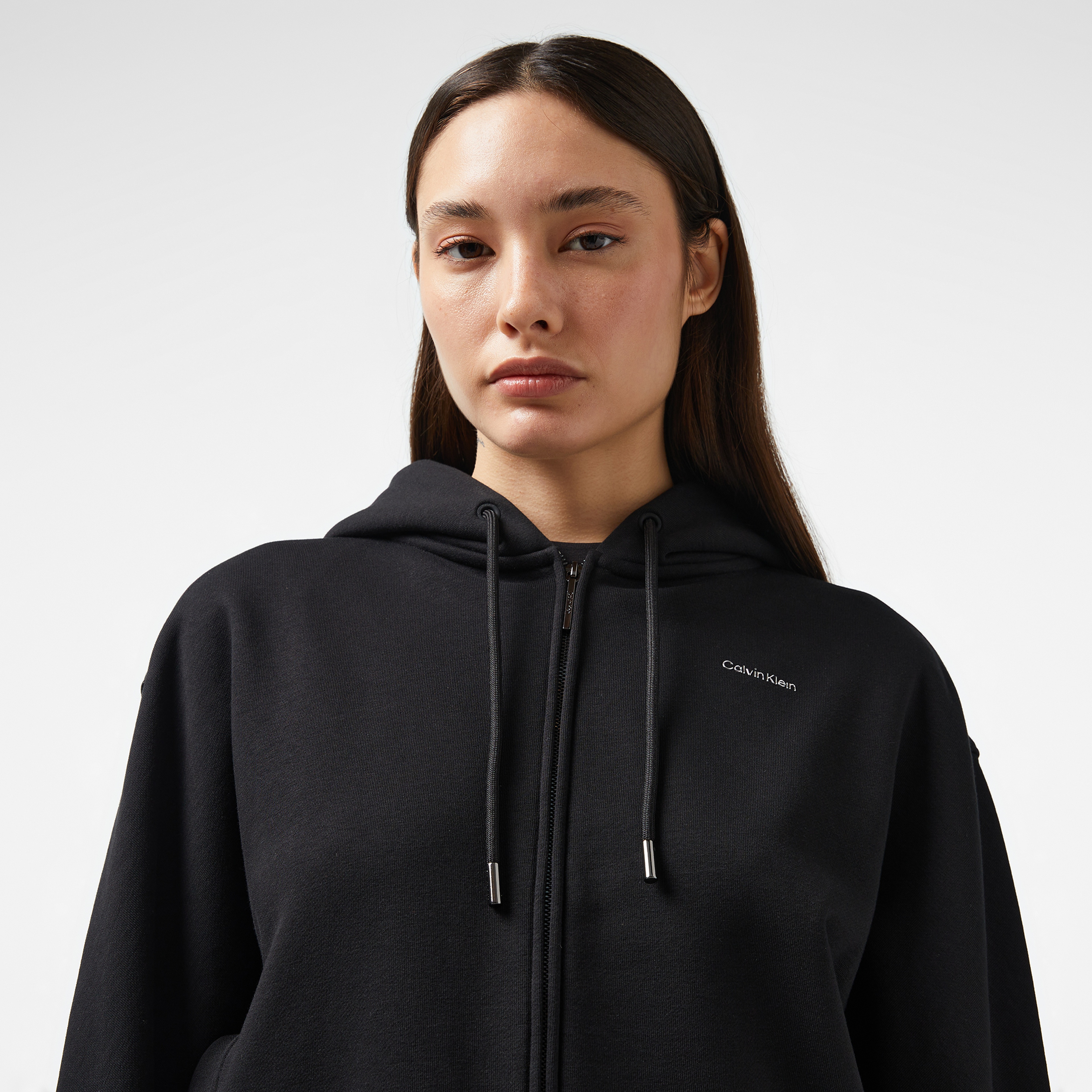 Calvin Klein Kadın Siyah Sweatshirt