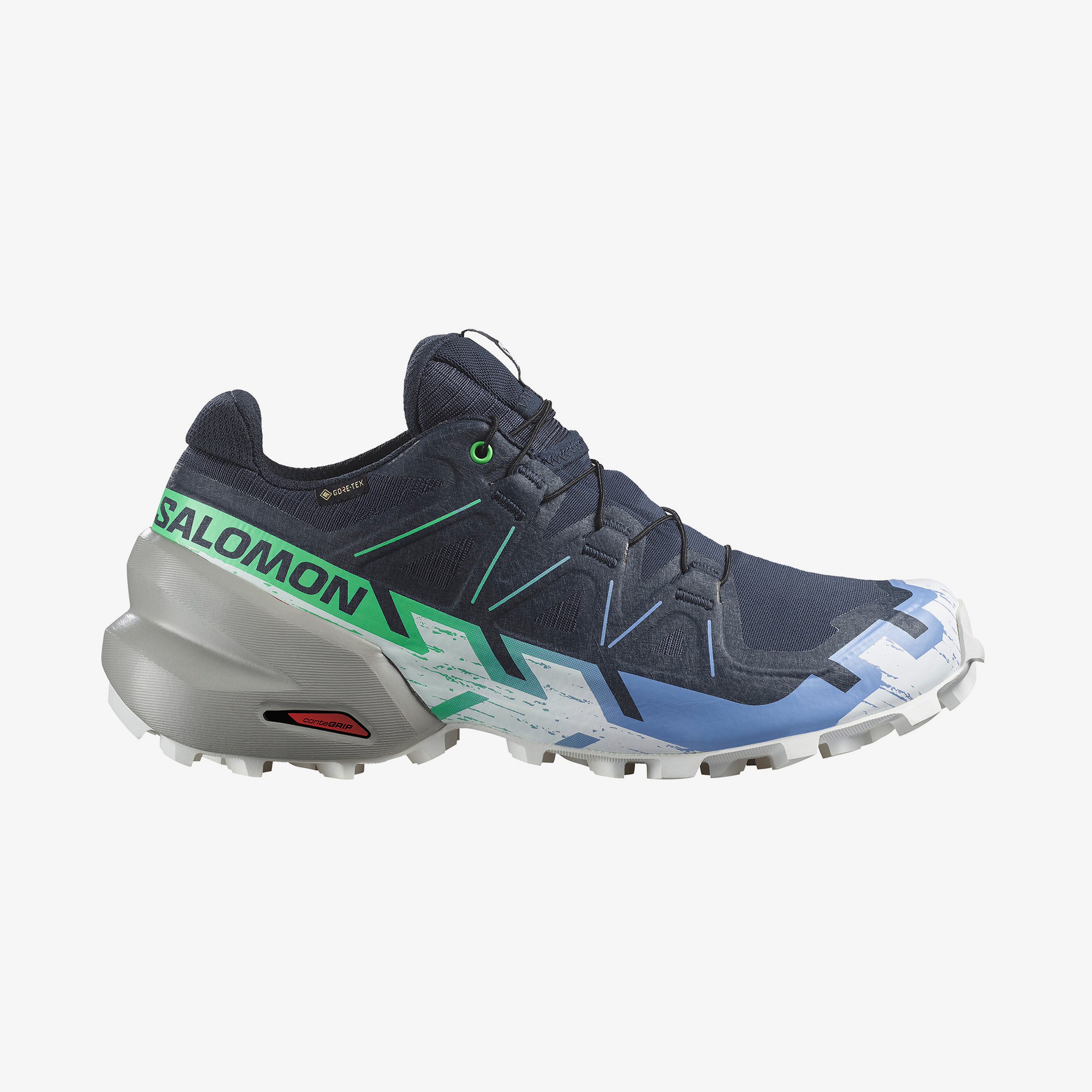 Salomon Speedcross 6 Gore-Tex Kadın Mavi Outdoor Ayakkabı
