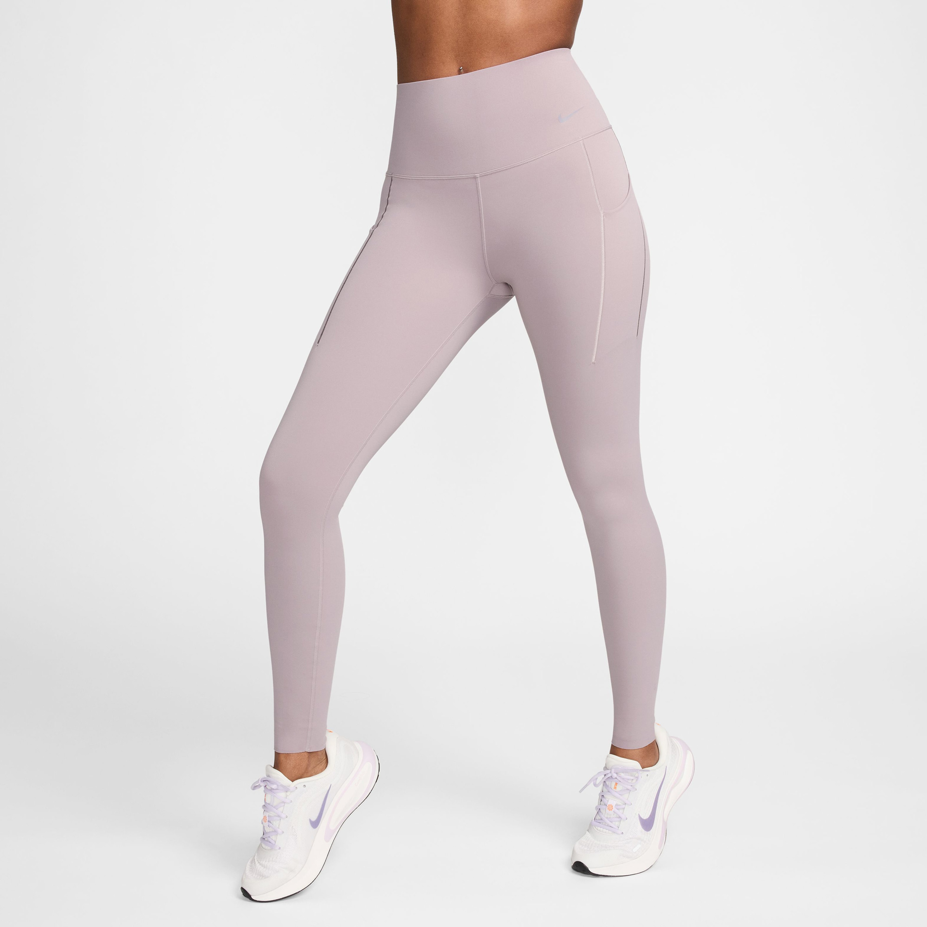 Nike Dri-Fit Universa Kadın Kahverengi Tayt