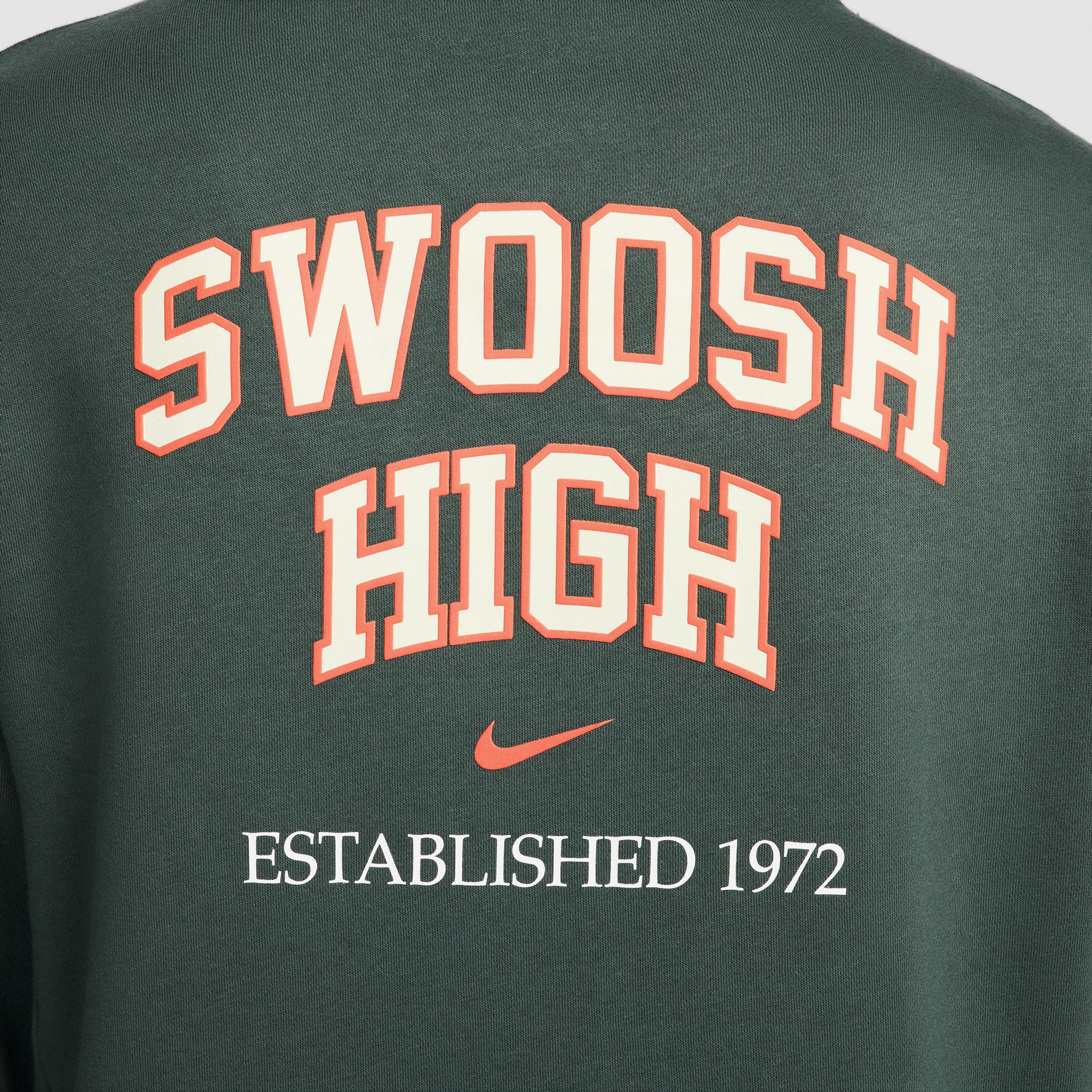 Nike Sportswear Club Erkek Yeşil Sweatshirt