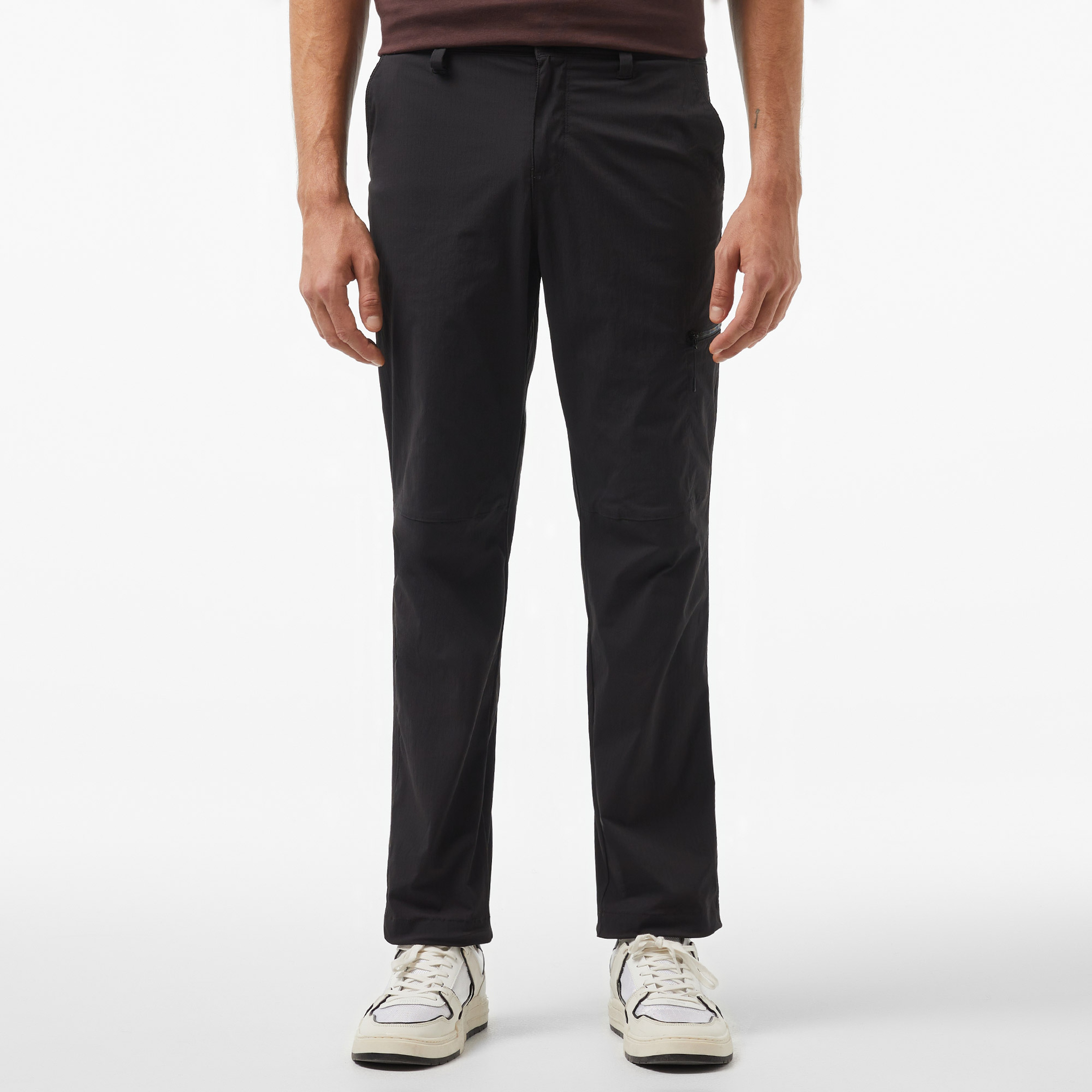 Jack Wolfskin Wandertshirt Erkek Siyah Pantolon