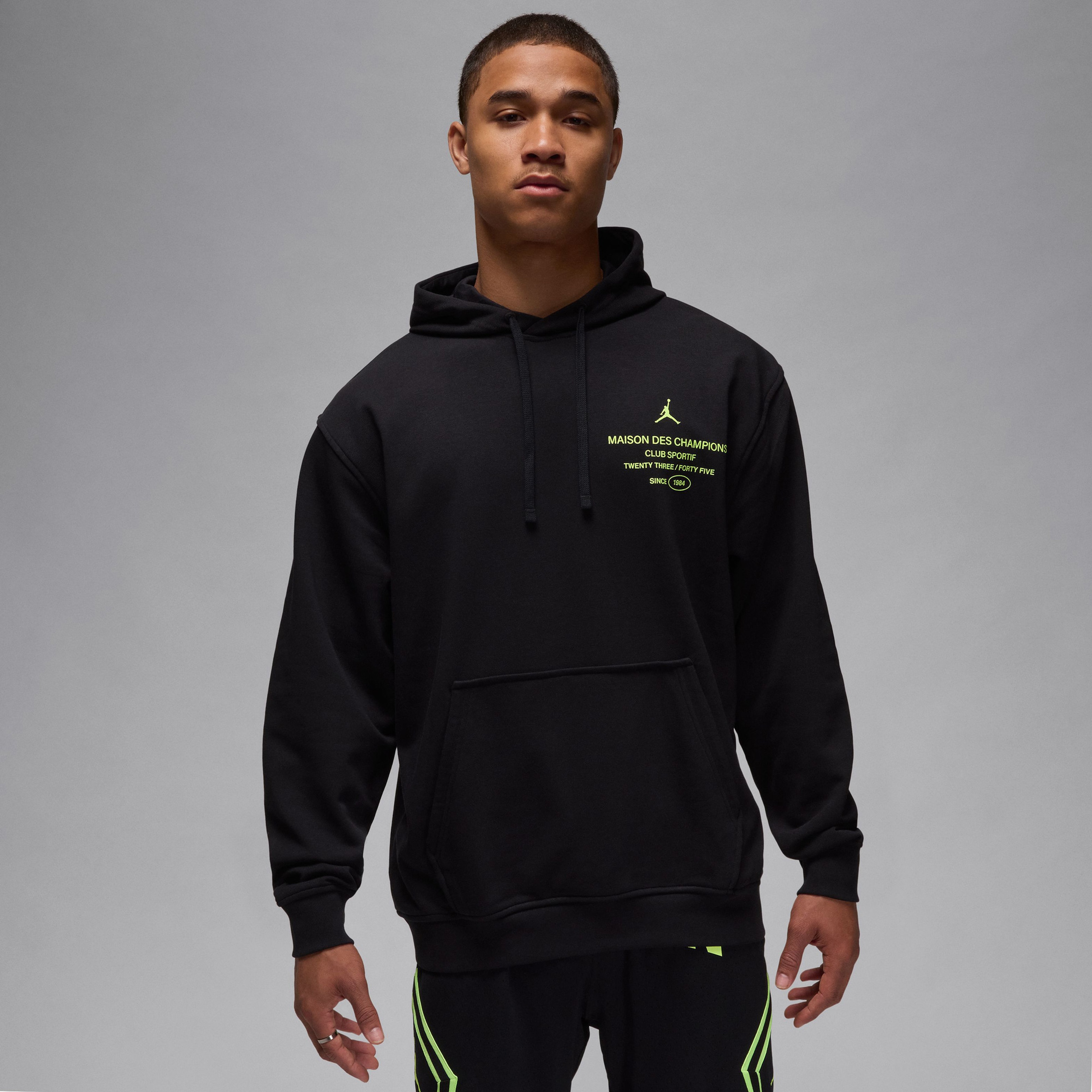 Jordan Sport Crossover Fleece Erkek Siyah Sweatshirt