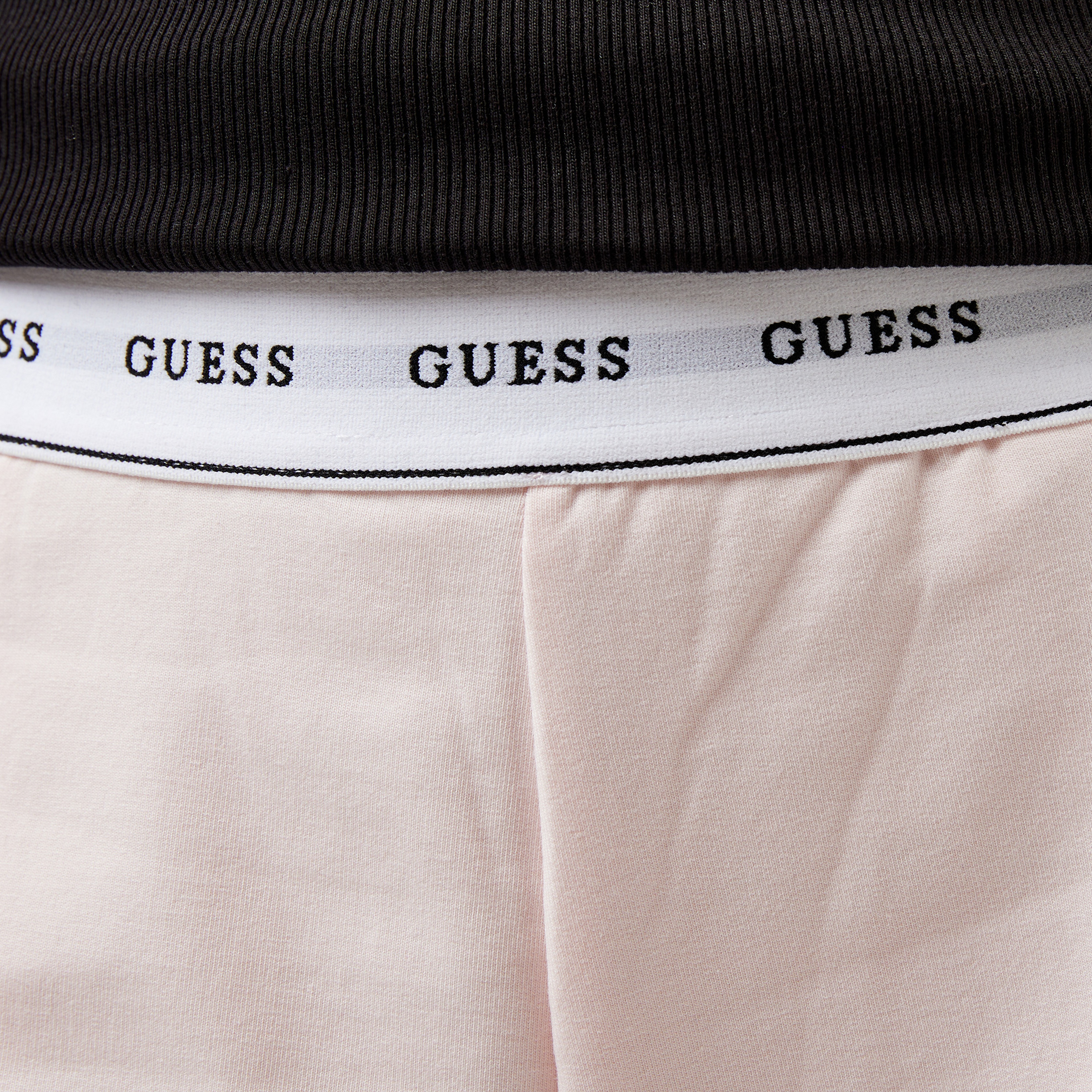 Guess Carrie Shorts Org. Co Cozy Fleece 250 Kadın Pembe Şort