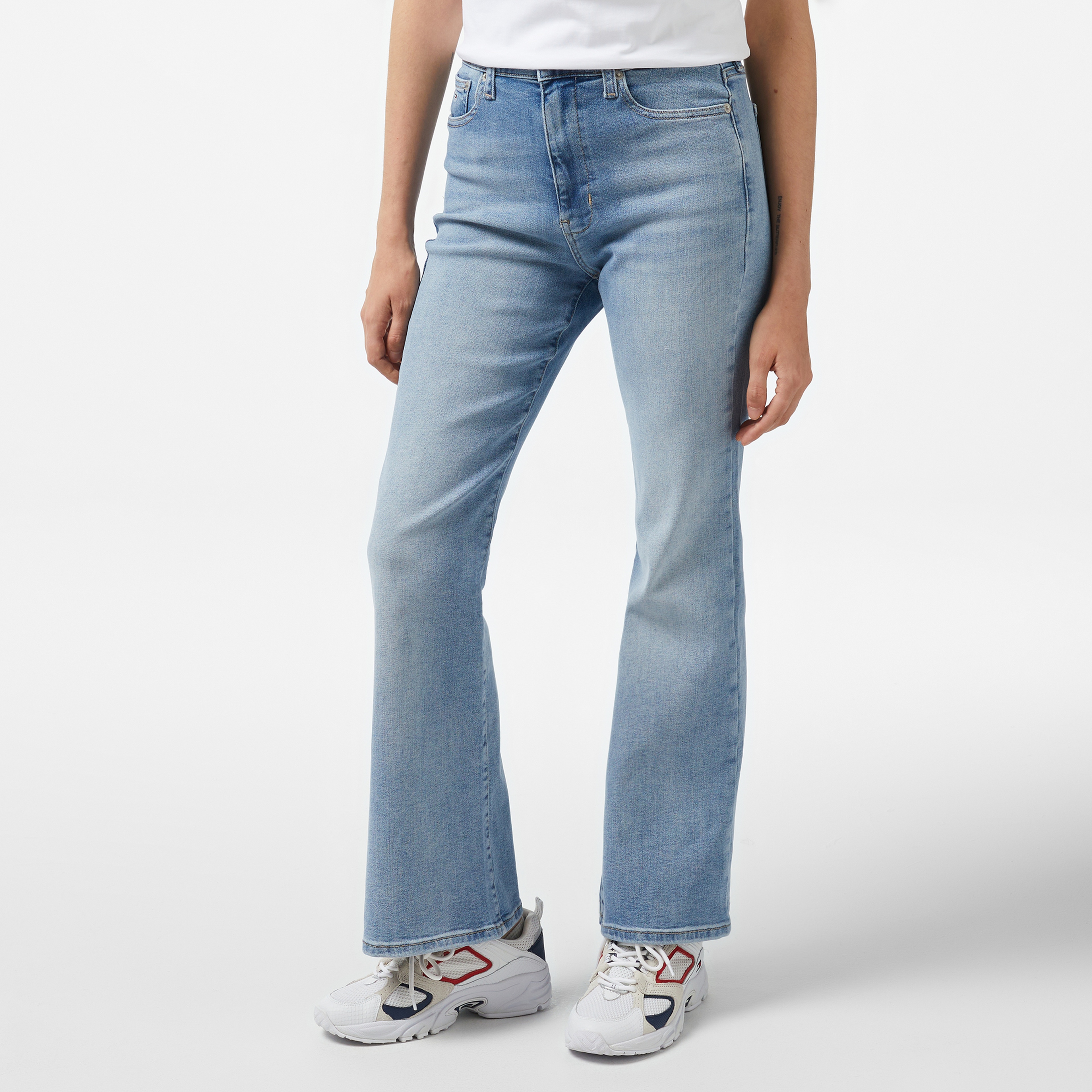 Tommy Hilfiger Jeans Sylvia Hgh Flr Kadın Mavi Jean