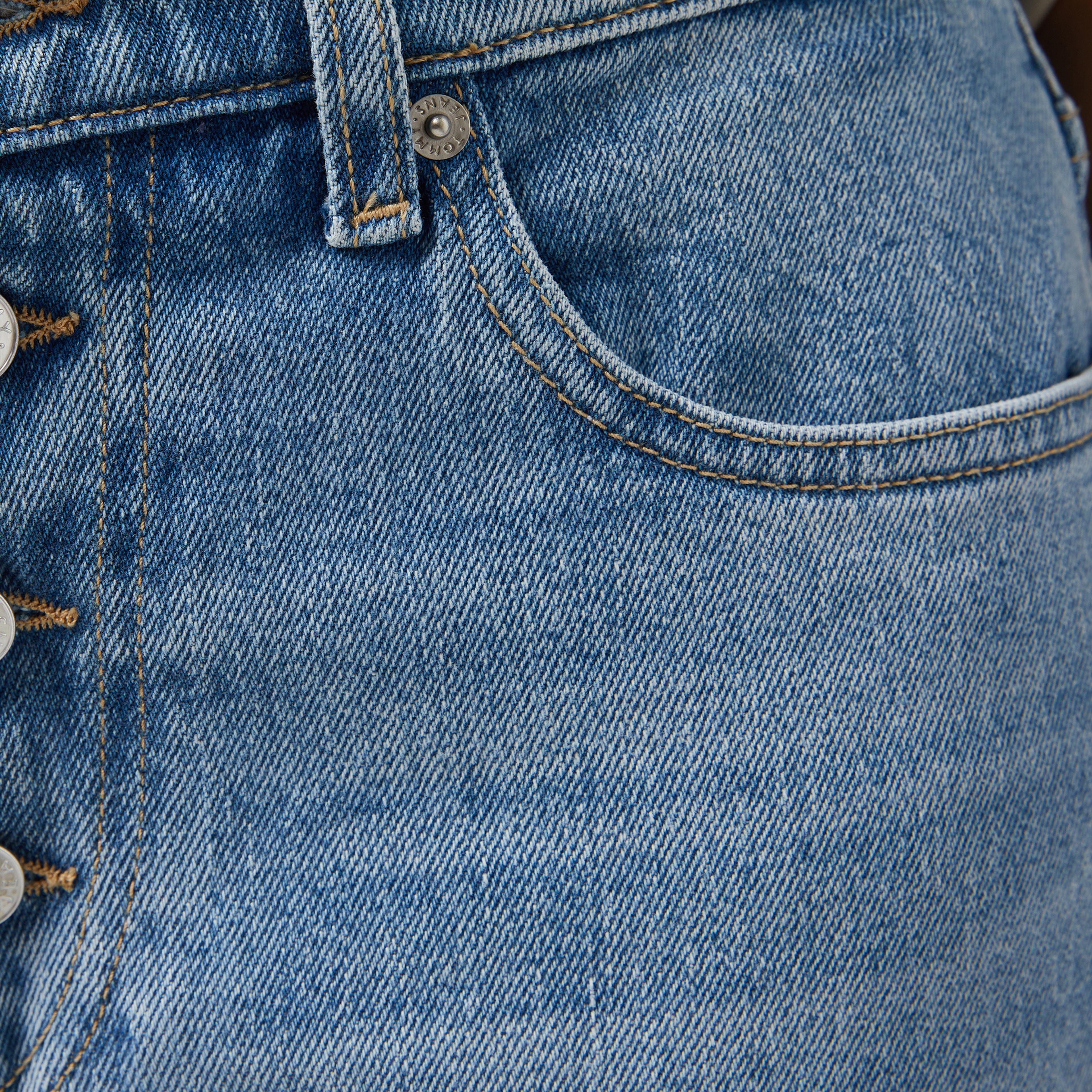 Tommy Hilfiger Jeans Izzie Hgh Sl Ank Kadın Mavi Jean