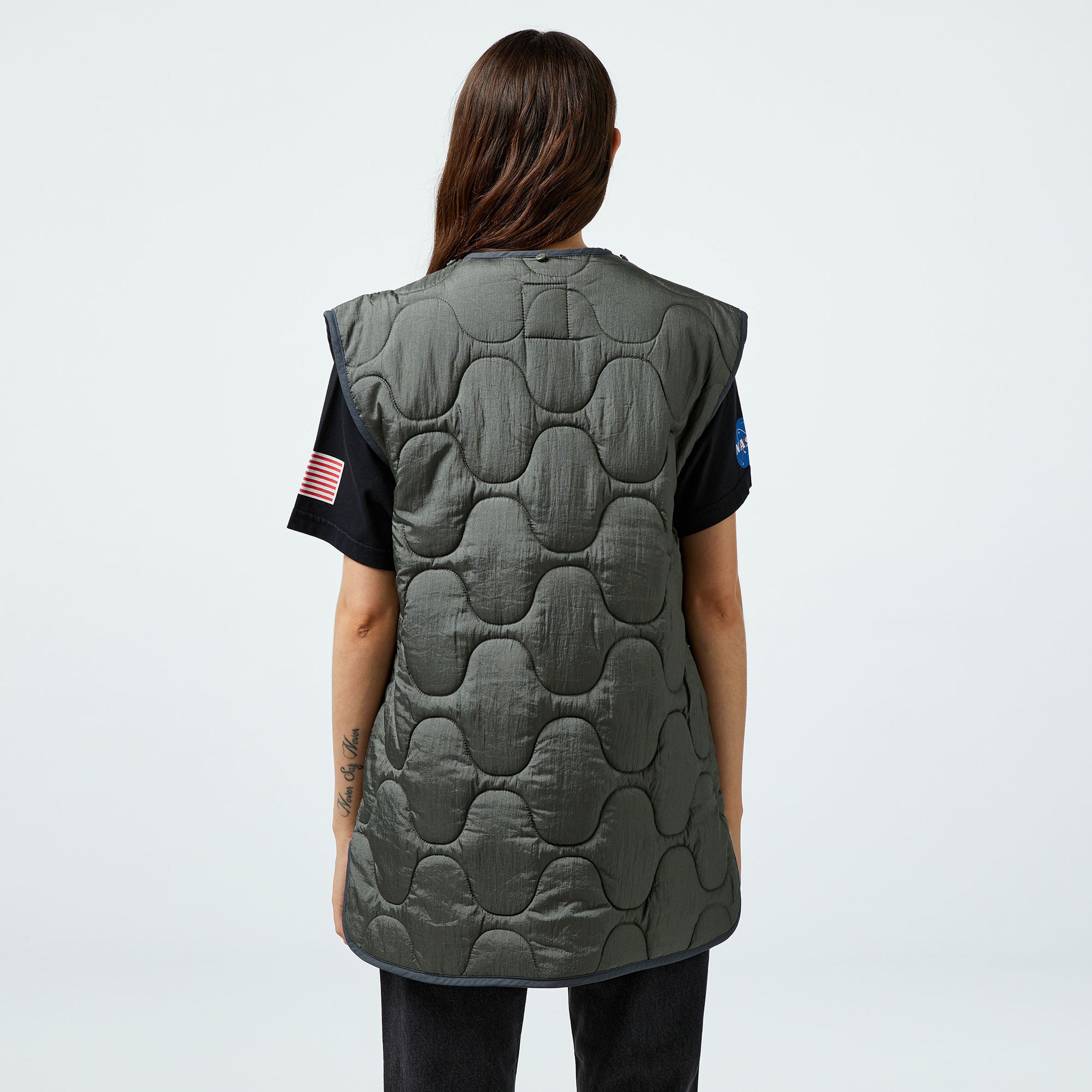 Alpha Industries Ma-1 Liner Kadın Siyah Ceket